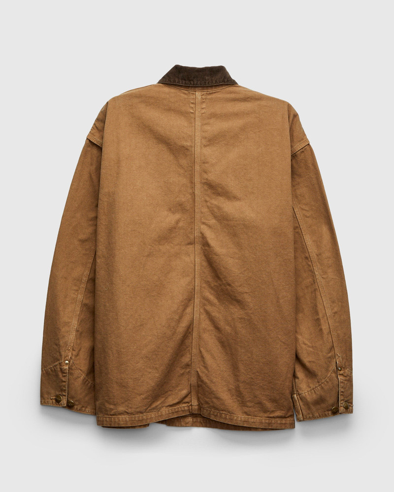 orSlow Relaxed Fit Canvas Coverall in Brown outlook