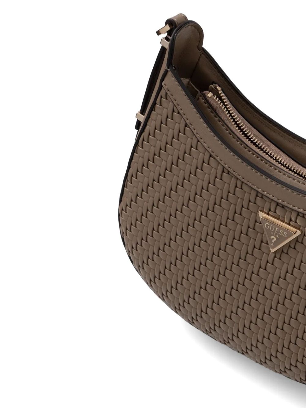 logo-plaque shoulder bag - 5