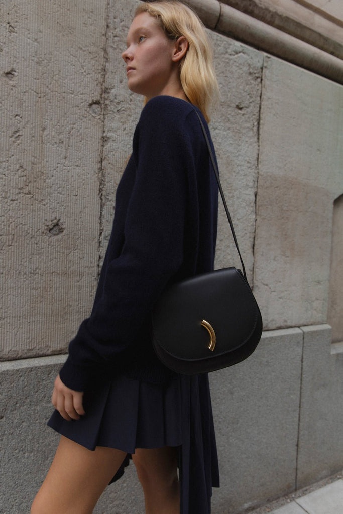 MACCHERONI SADDLE BAG BLACK - 9