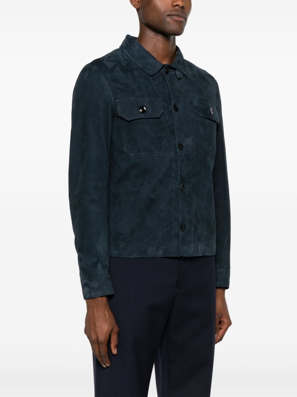 suede shirt jacket - 3