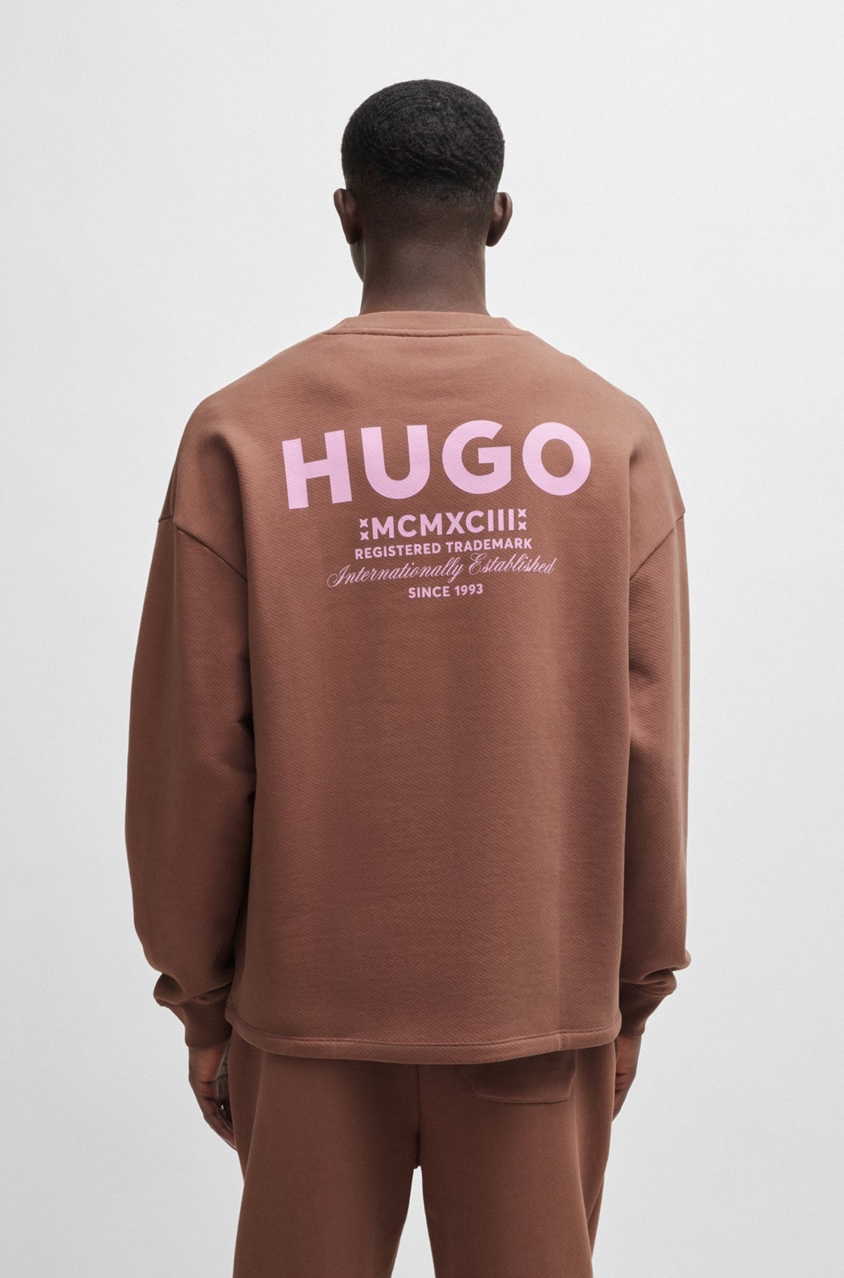 COTTON-TERRY SWEATSHIRT WITH LOGO PRINT - 5