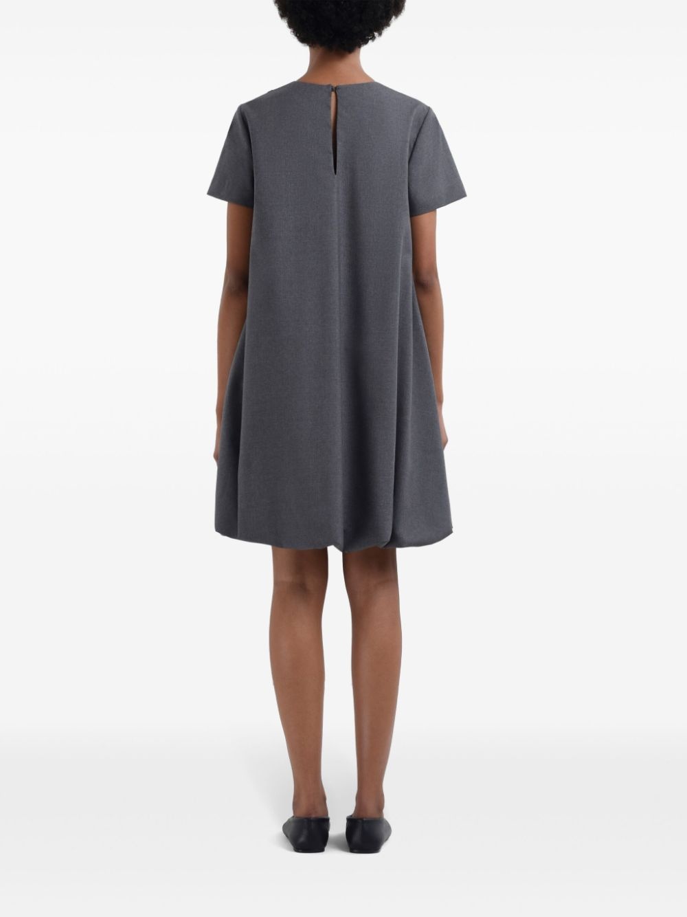 flared mini dress - 4