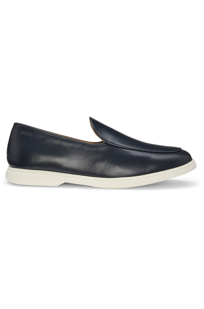 NAPPA-LEATHER LOAFERS WITH CONTRAST OUTSOLE 1