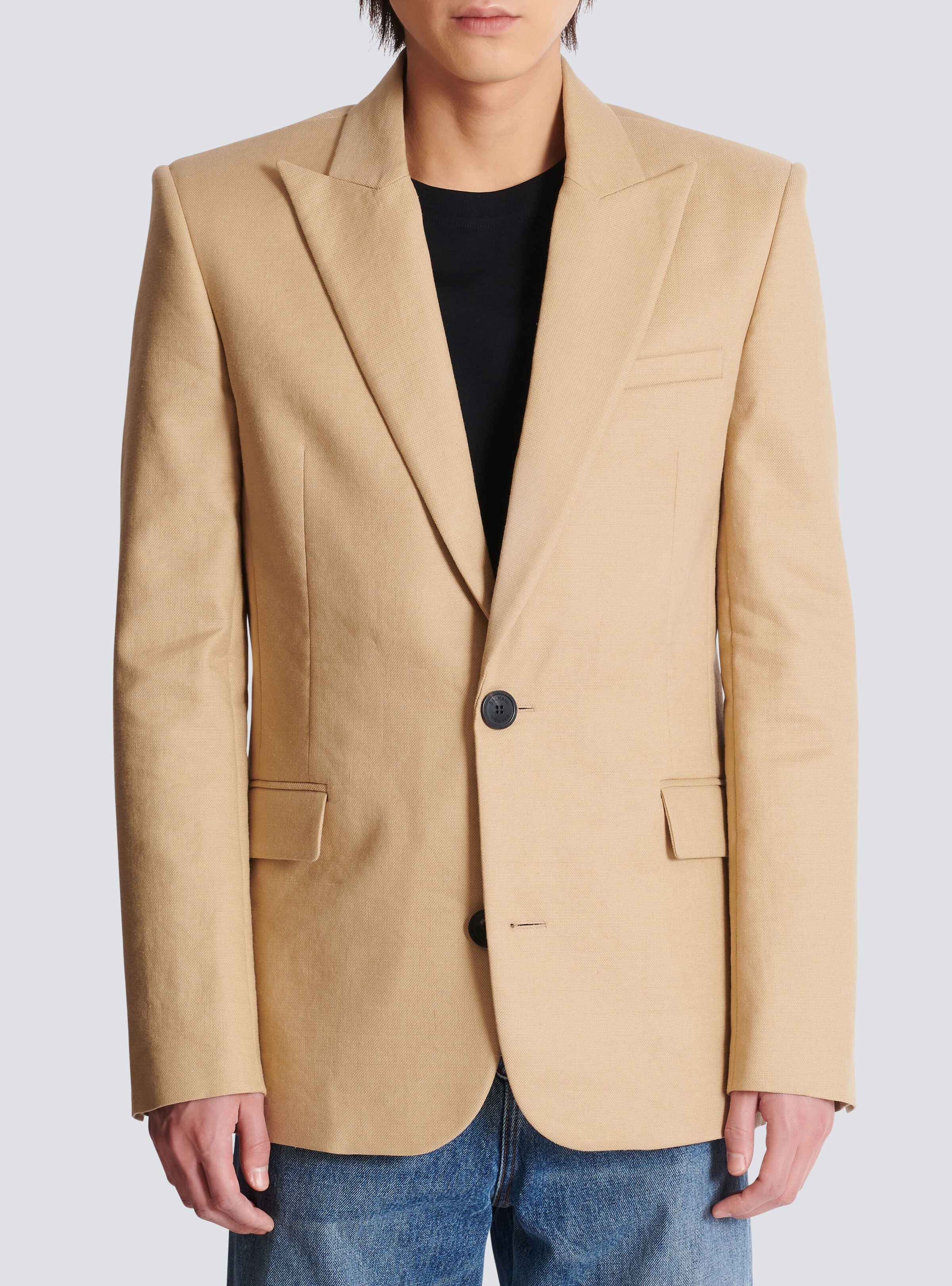 Canvas 2-button jacket - 5