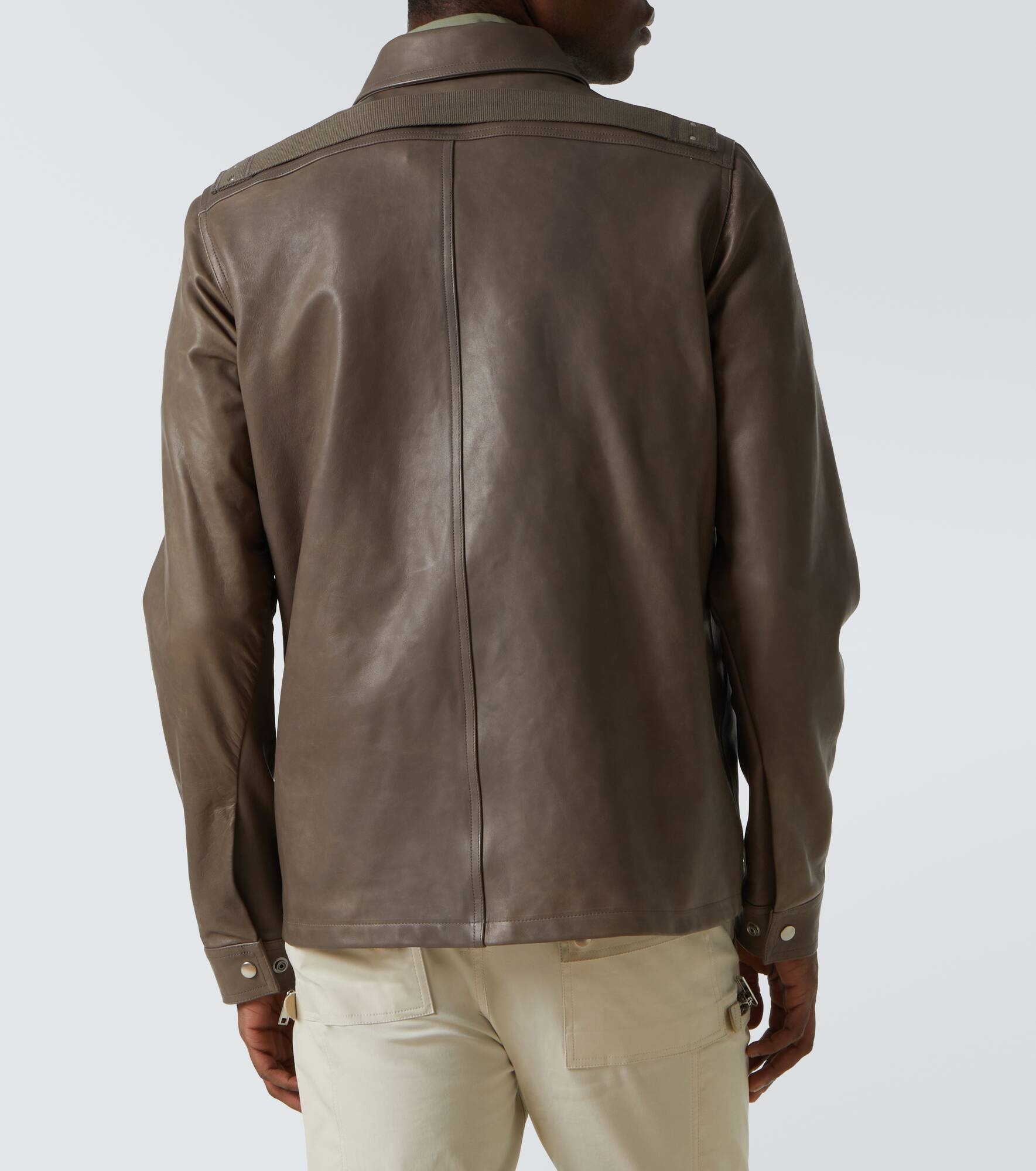 Brad leather jacket - 4