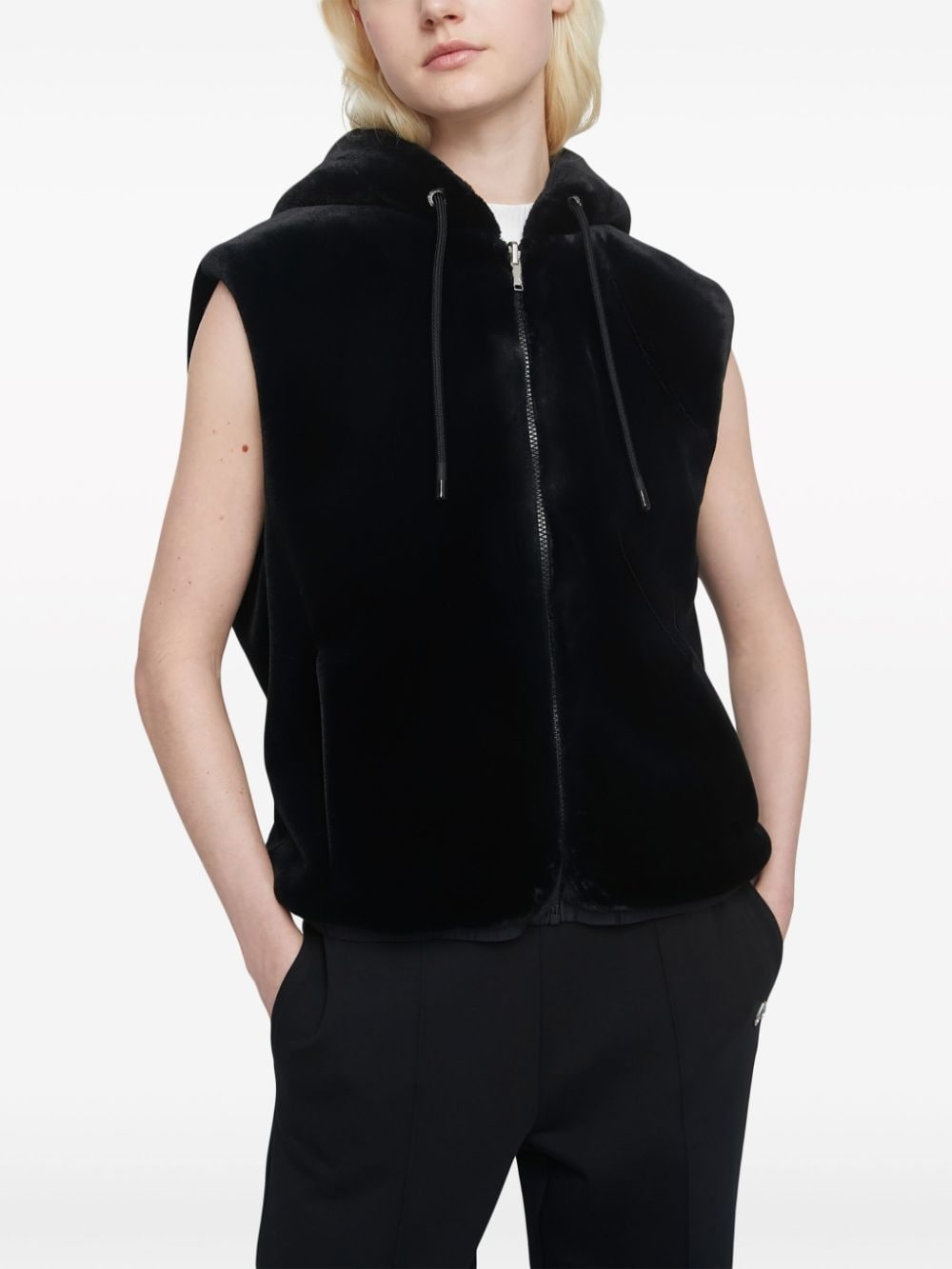 Eaton reversible fleece vest - 2