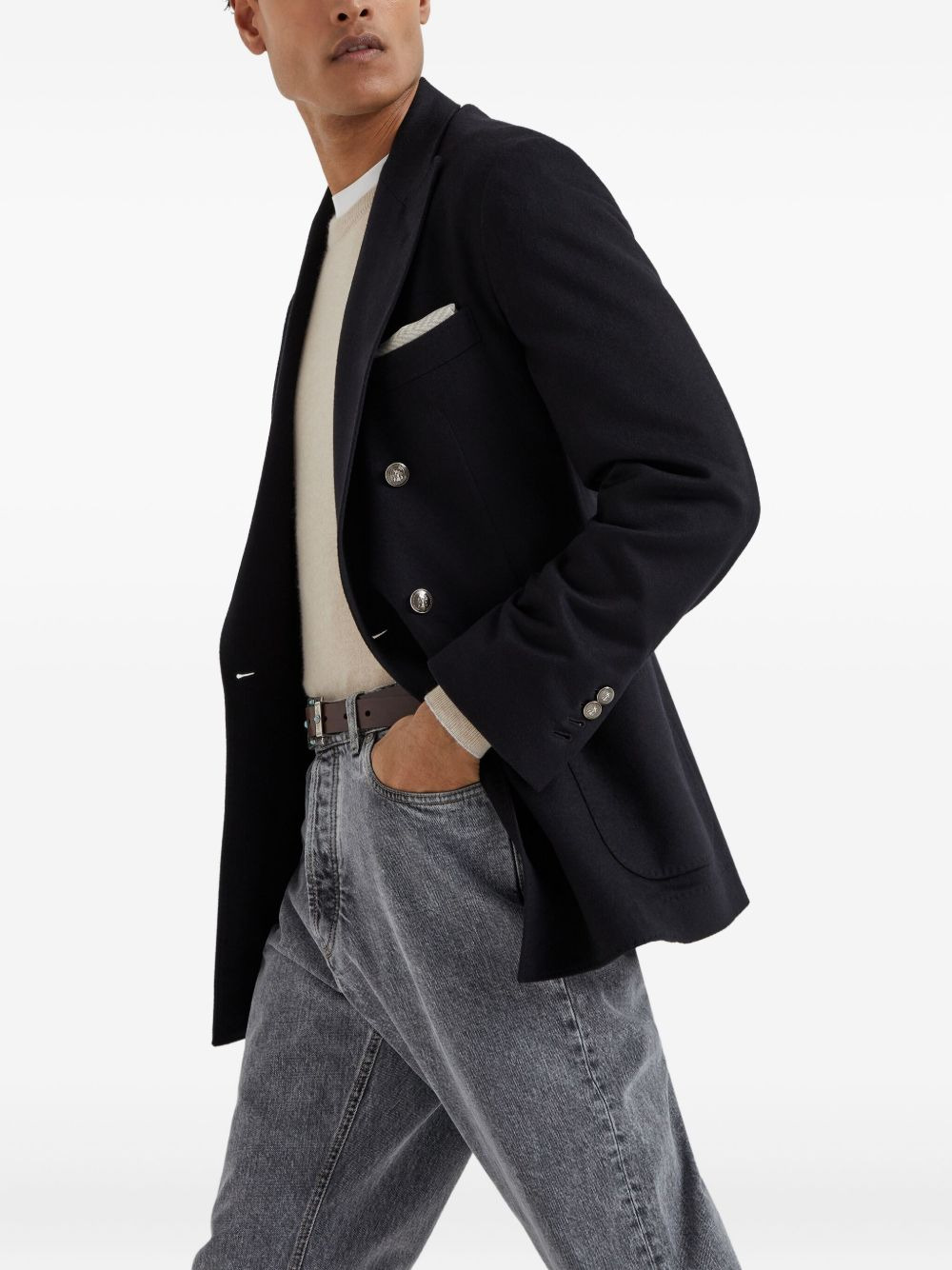 Brunello Cucinelli Men Cashmere Sweater - 5