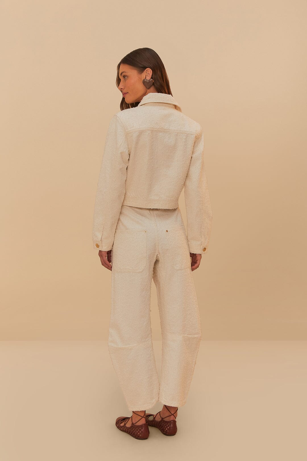 Off-White Twill Laser Carpenter Pants - 4