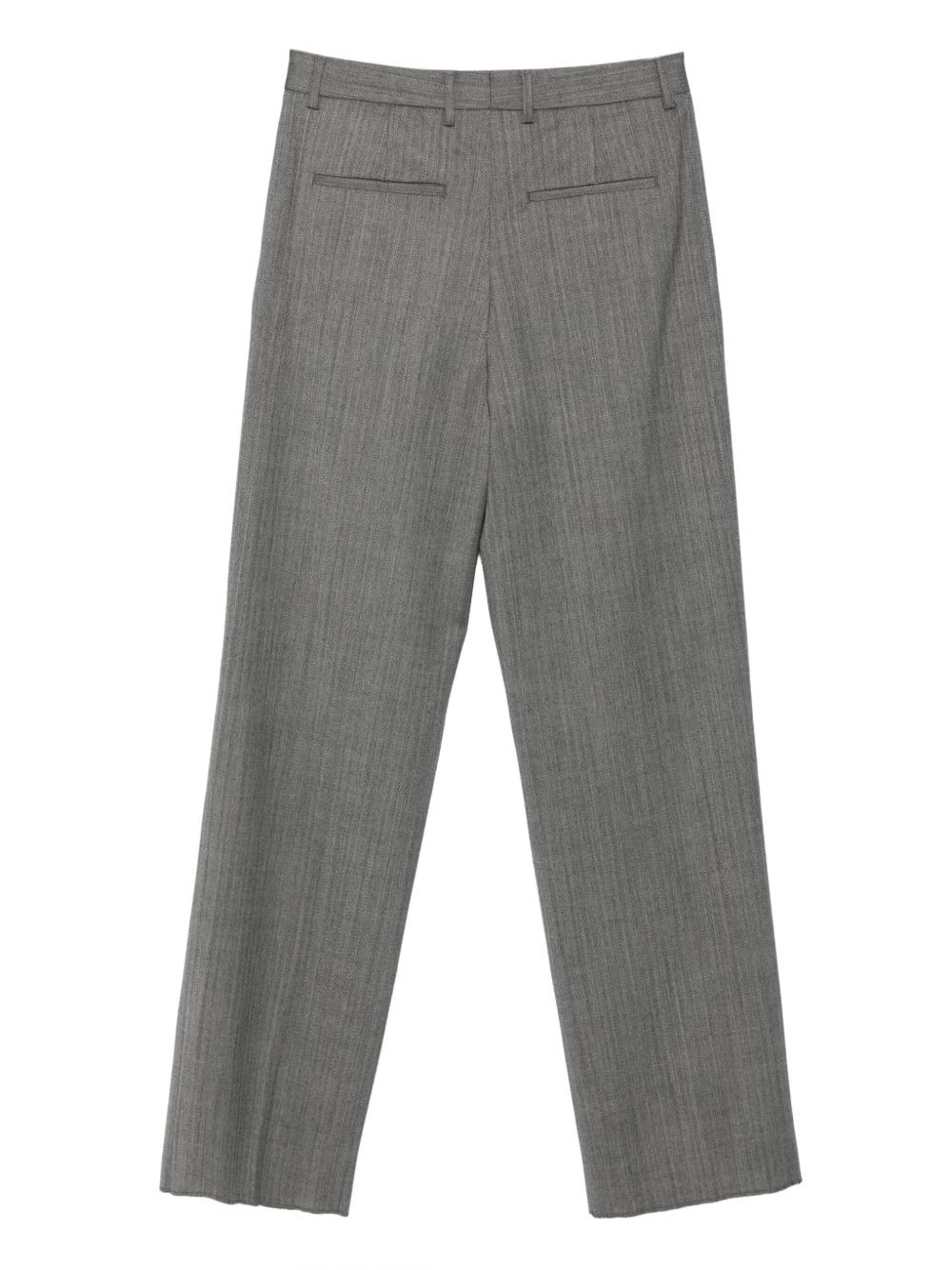 pleated-front trousers - 2