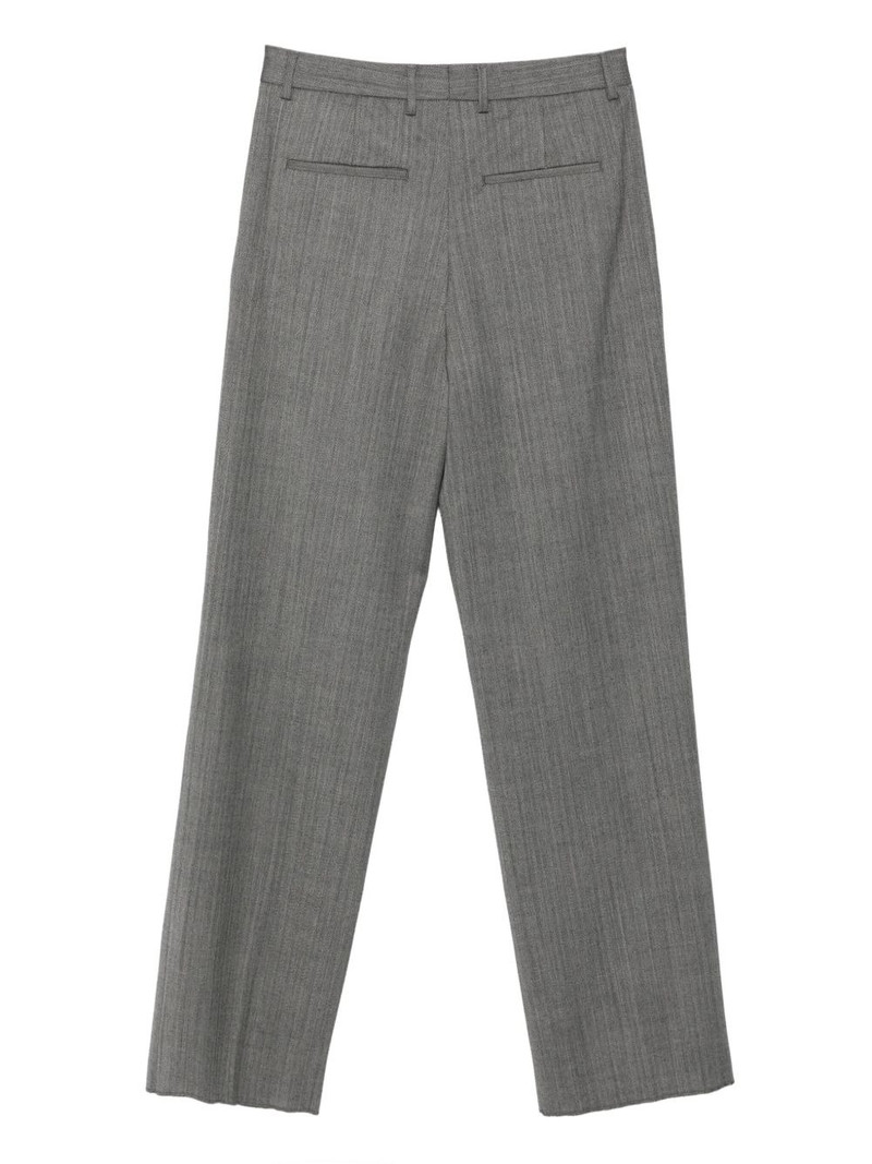 LARDINI pleated-front trousers outlook
