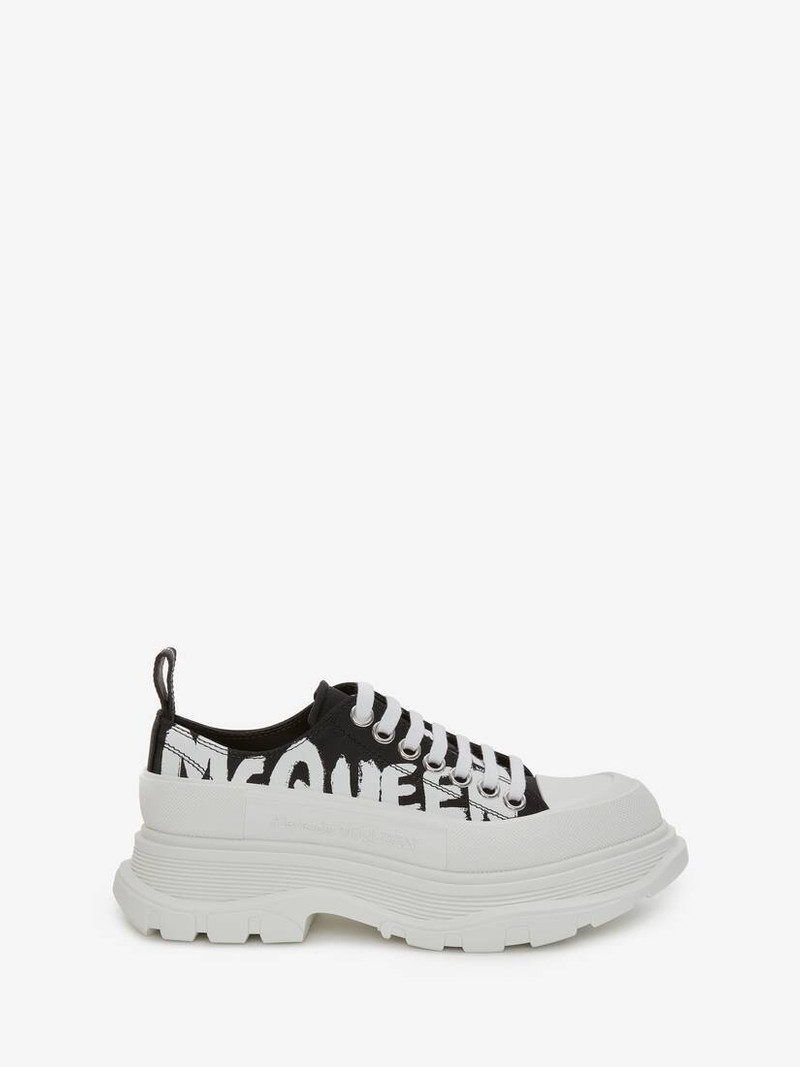 Tread Slick Lace-up in Black - 1
