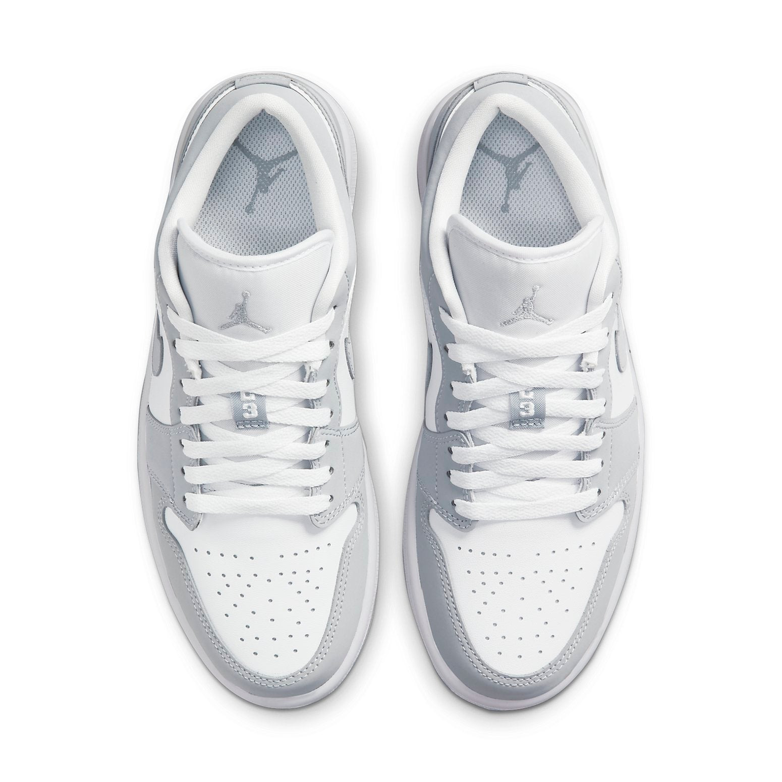 (WMNS) Air Jordan 1 Low 'White Wolf Grey' DC0774-105 - 4
