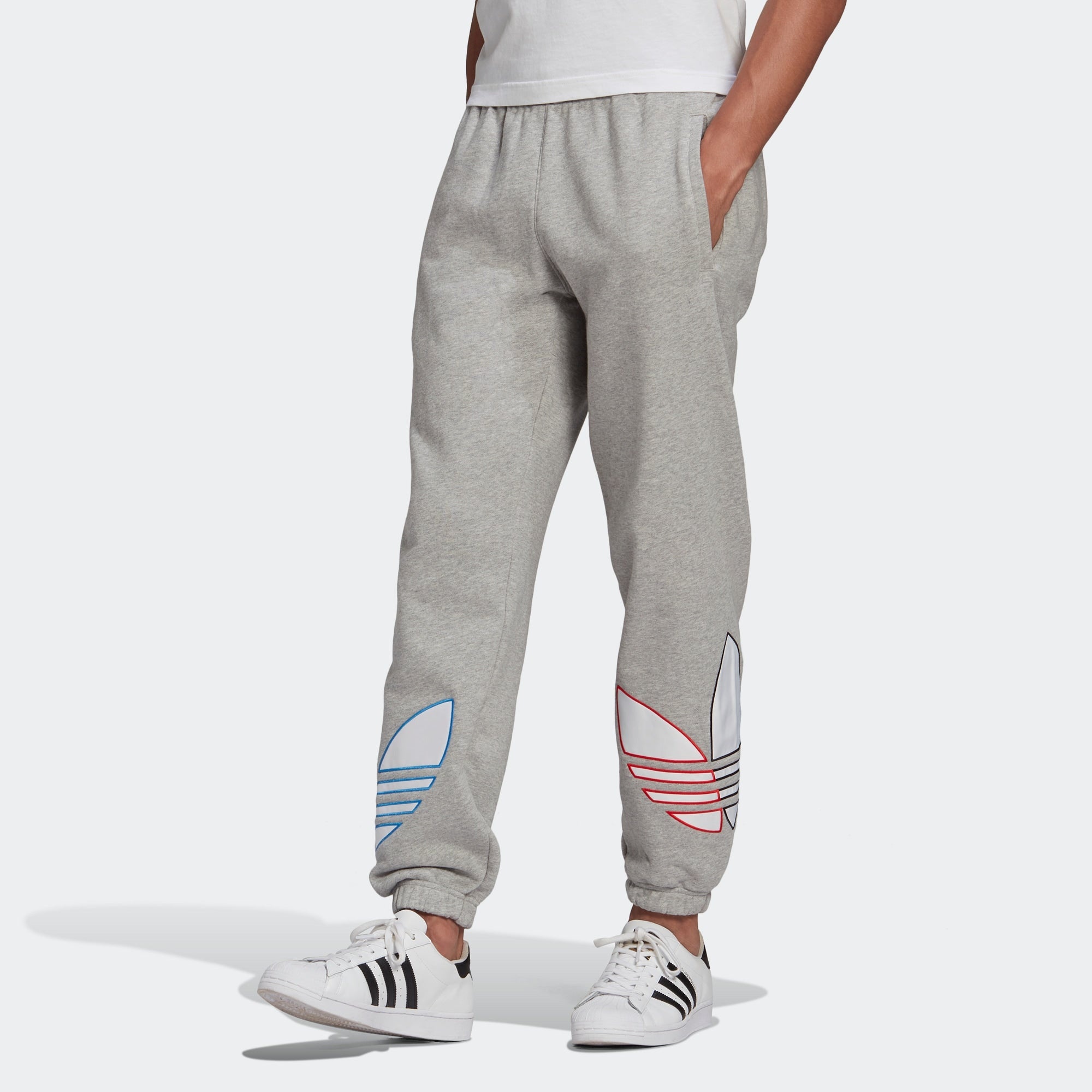 adidas Adicolor Tricolor Trefoil Sweat Pants GN3575 - 2