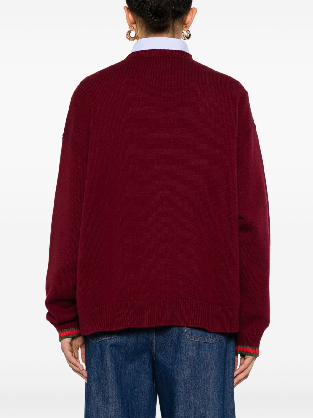 Web-trim sweater - 4