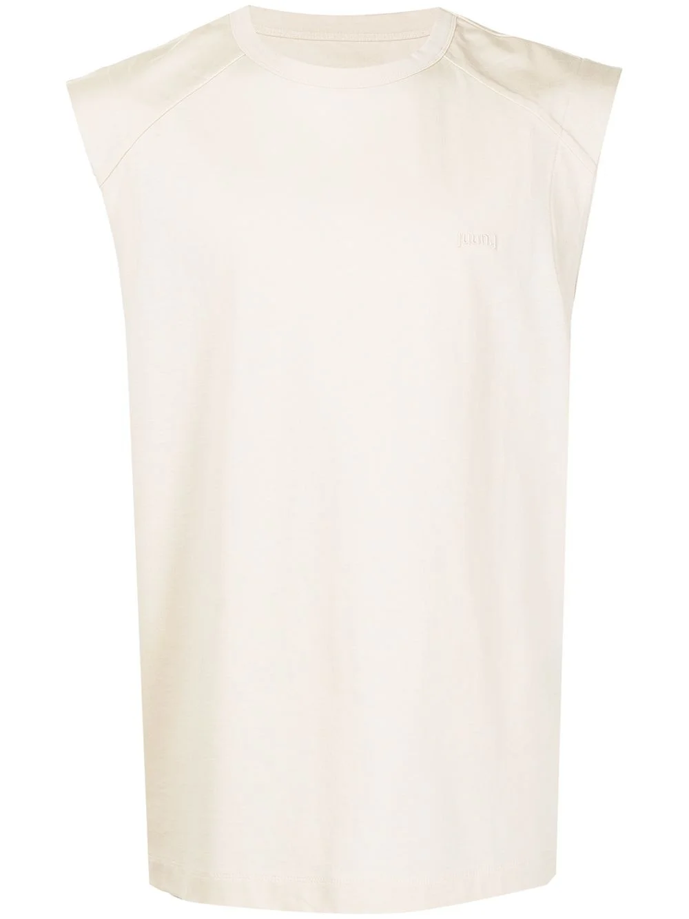 graphic-print vest - 1