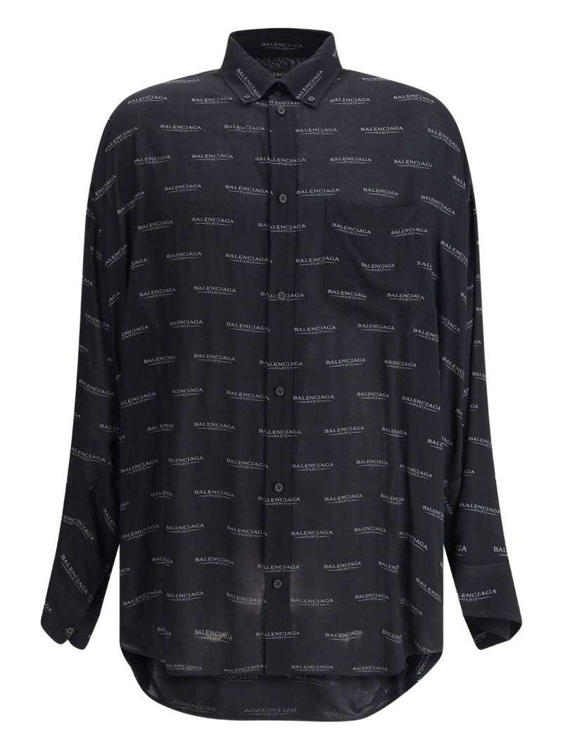 logo-print shirt 1