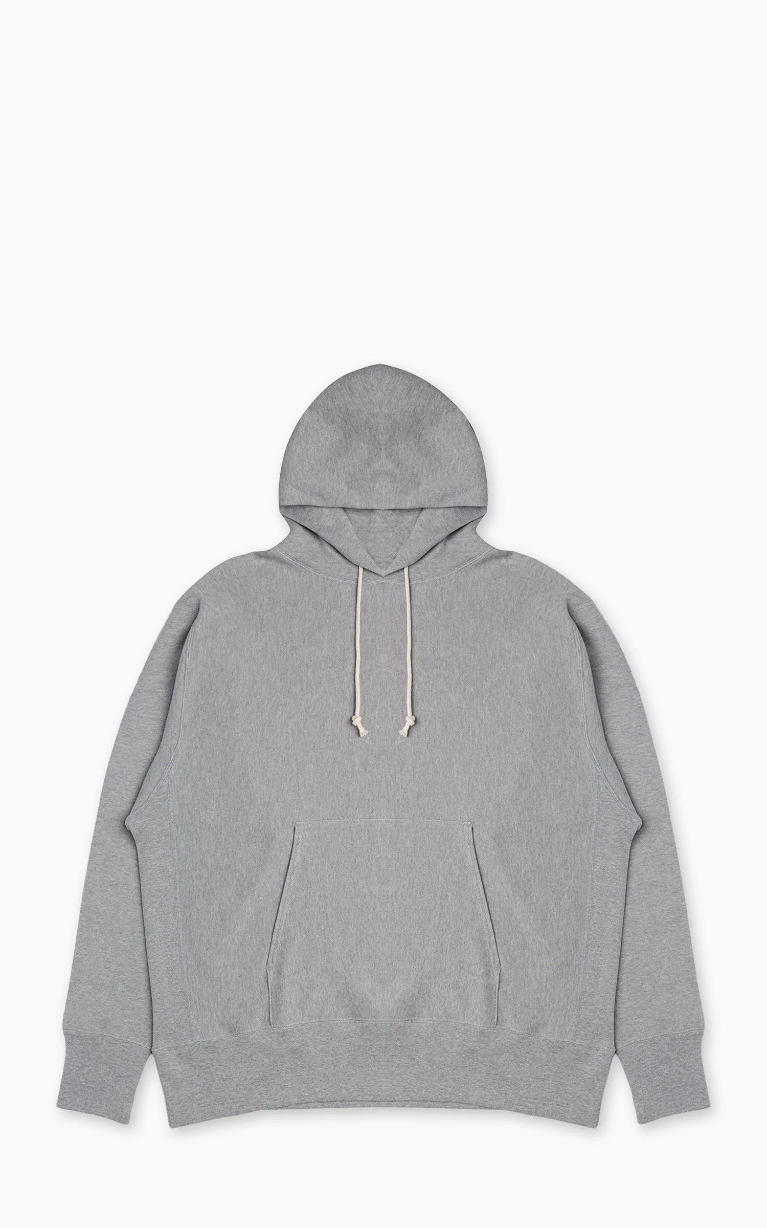 KAPTAIN SUNSHINE SUVIN SWEAT HOODIE FEATHER GREY - 1