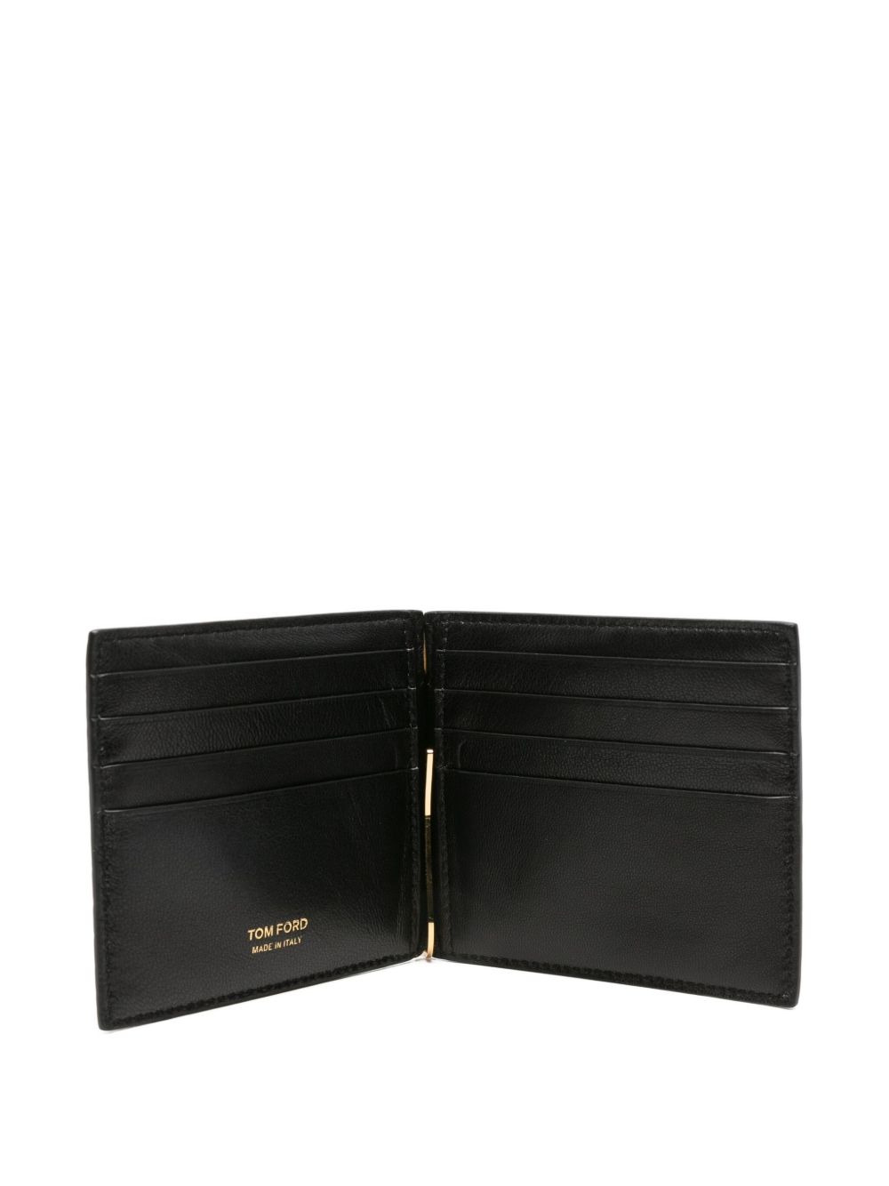 crocodile-print money clip wallet - 3