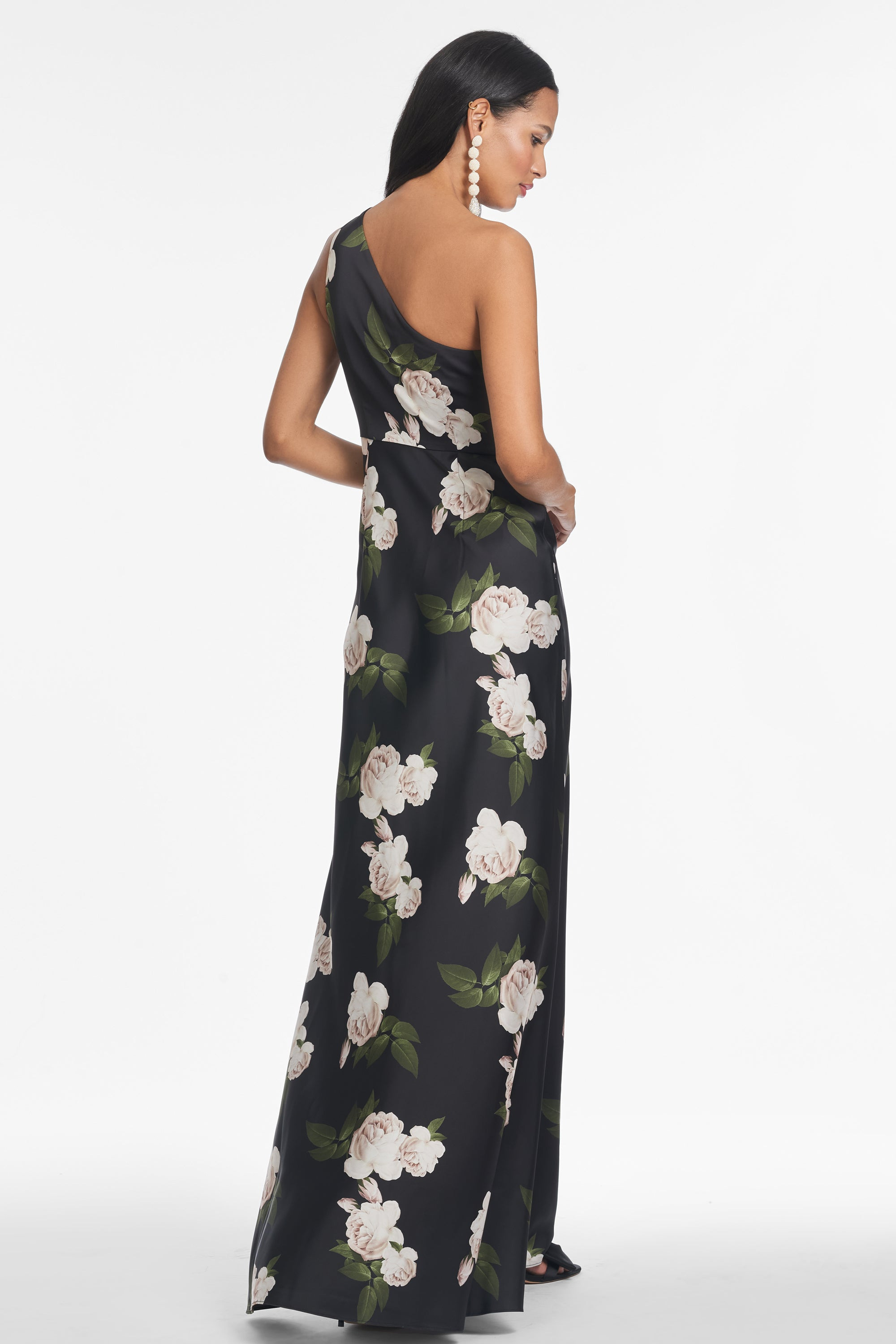 DELPHINE GOWN - OBSIDIAN BLOOMS - 3