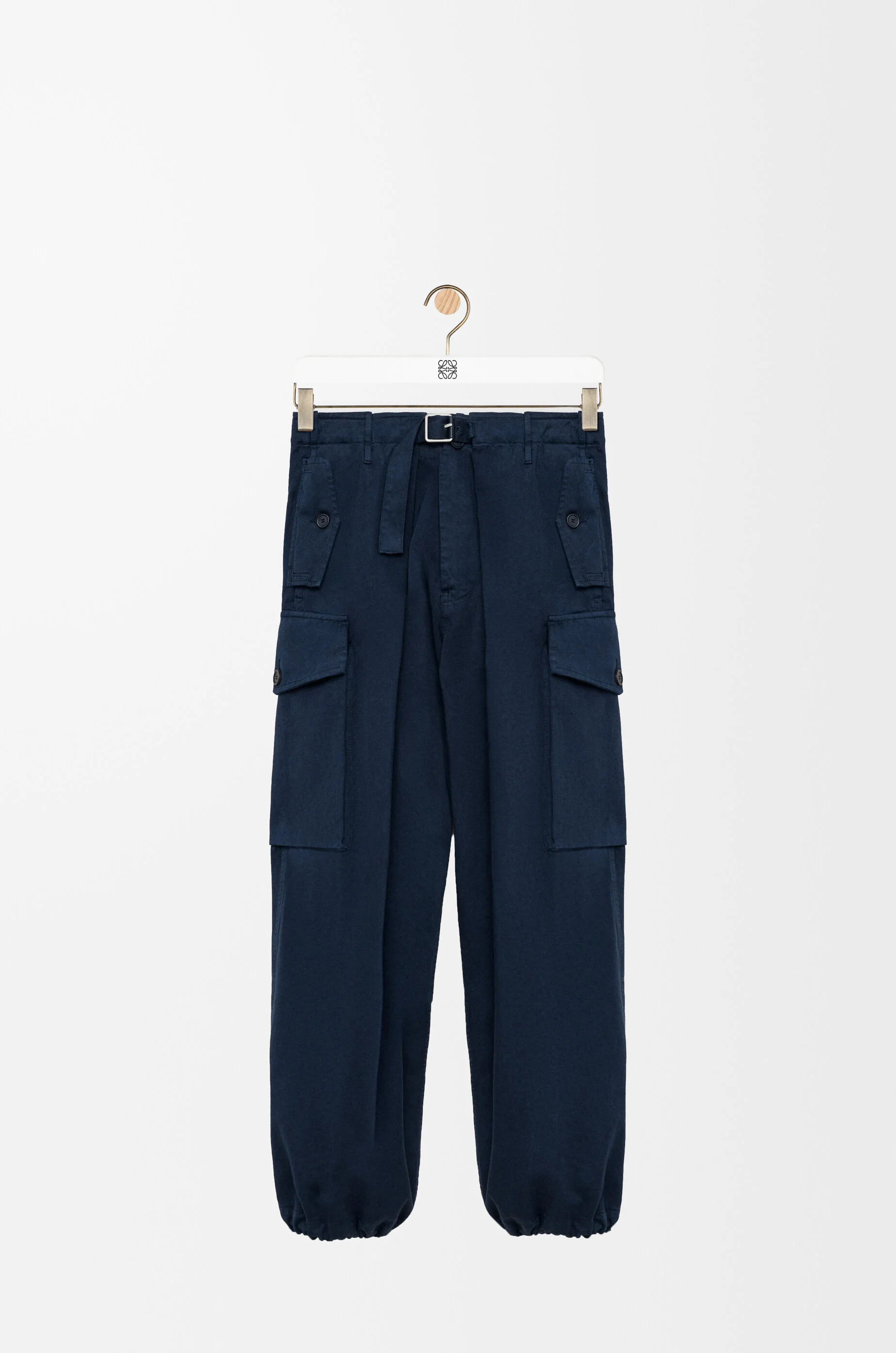 Cargo trousers in cotton - 1
