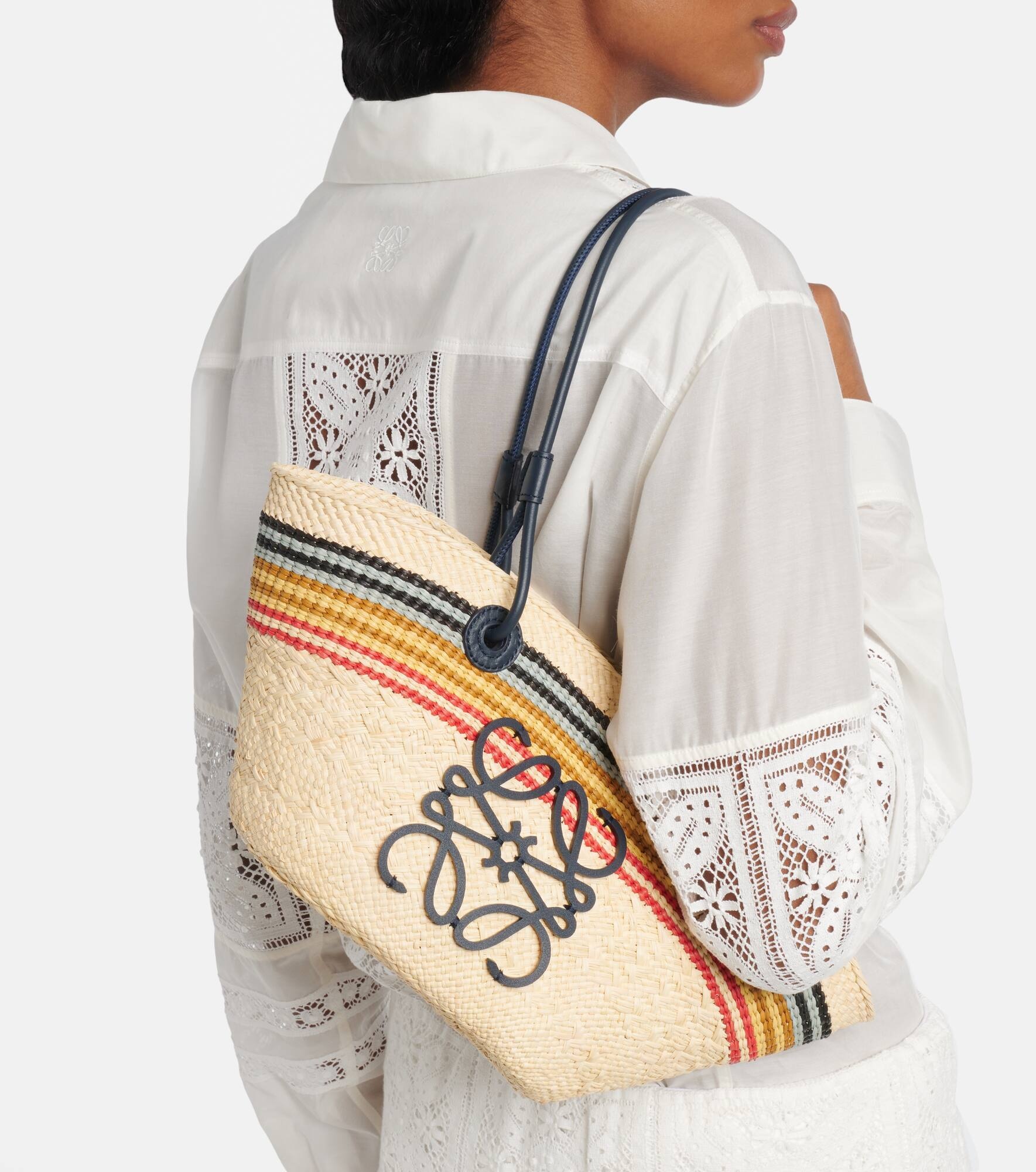 Paula's Ibiza Anagram Small basket bag - 2