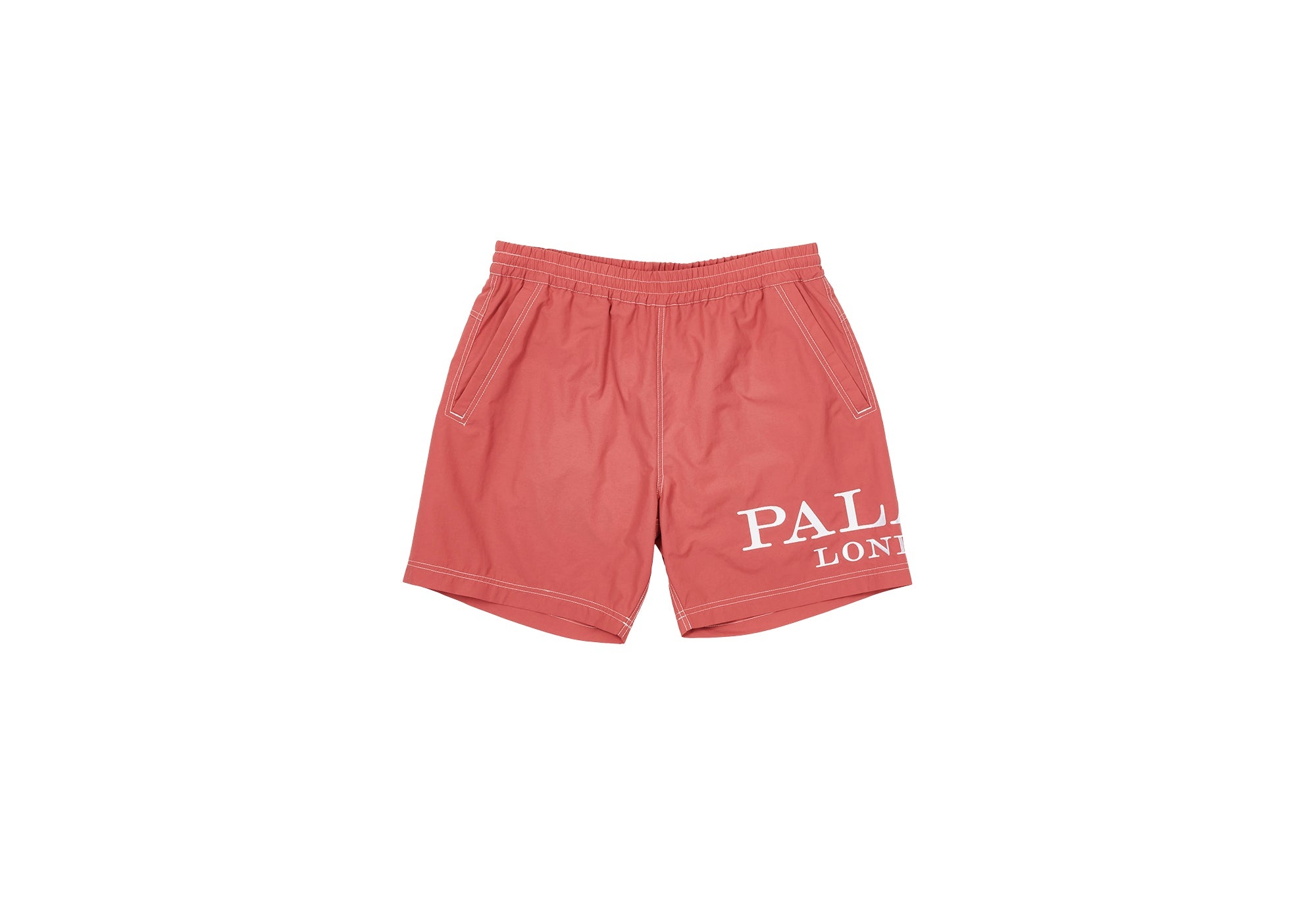 PALACE LONDON SWIM SHORTS RED - 1