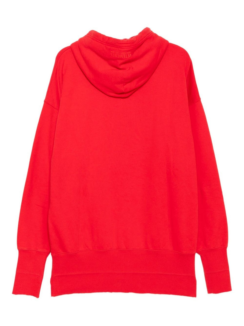 VETEMENTS embroidered hoodie outlook