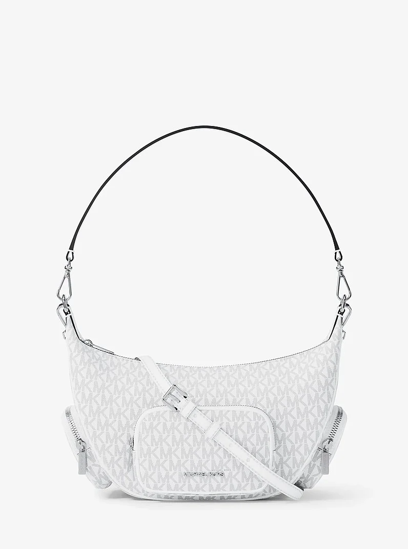 Merritt Medium Signature Logo Convertible Shoulder Bag - 1