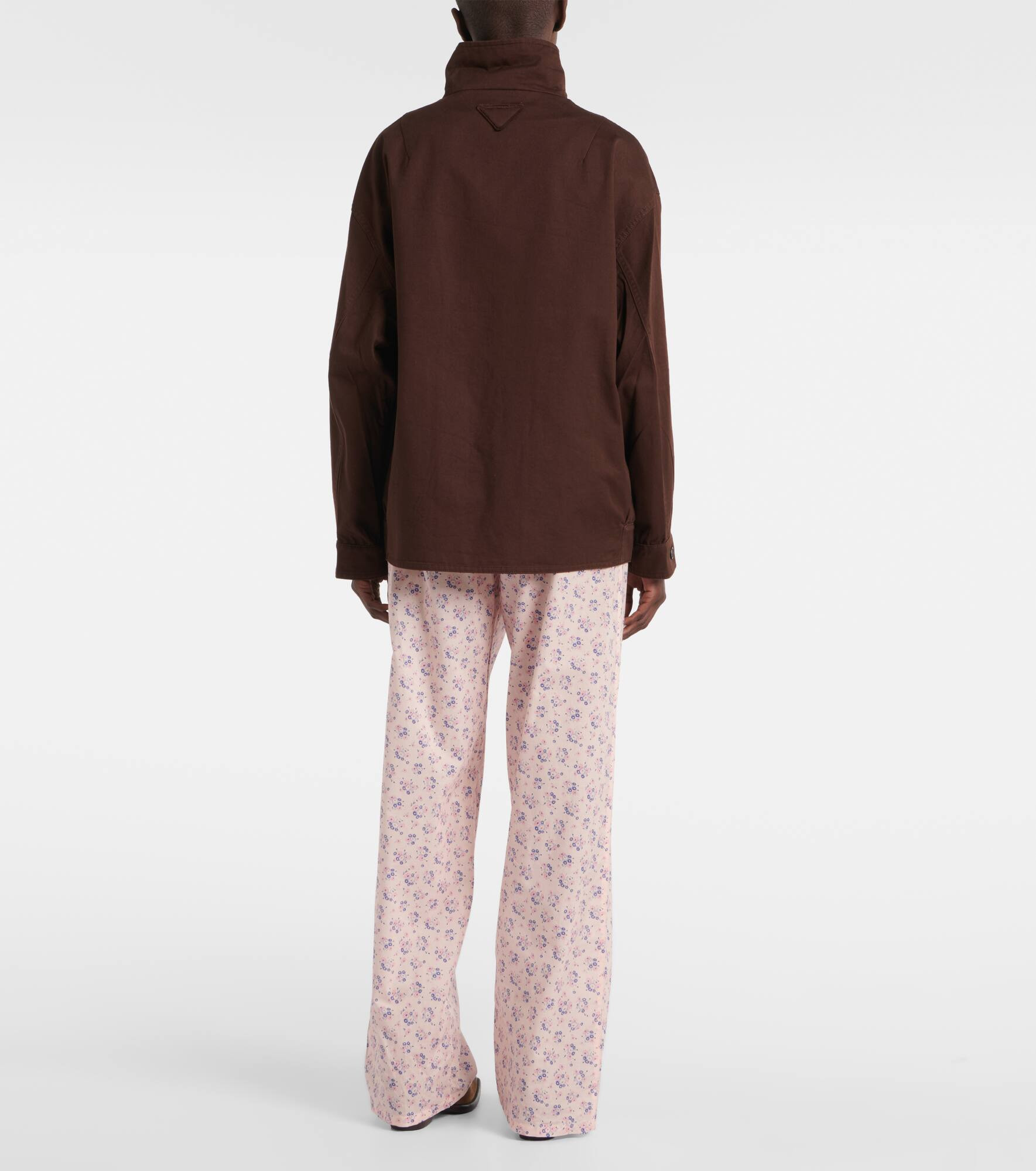 Oversized cotton field jacket - 3