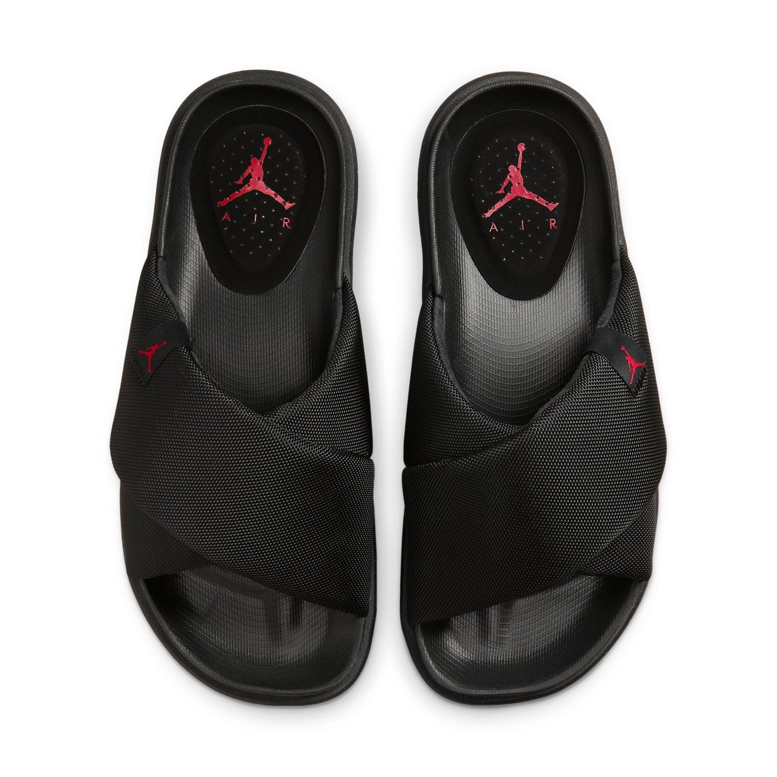 (WMNS) Air Jordan Sophia Slide 'Black Fire Red' DD9277-060 - 3