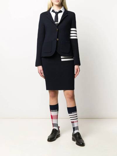 Thom Browne 4-Bar merino jacket outlook