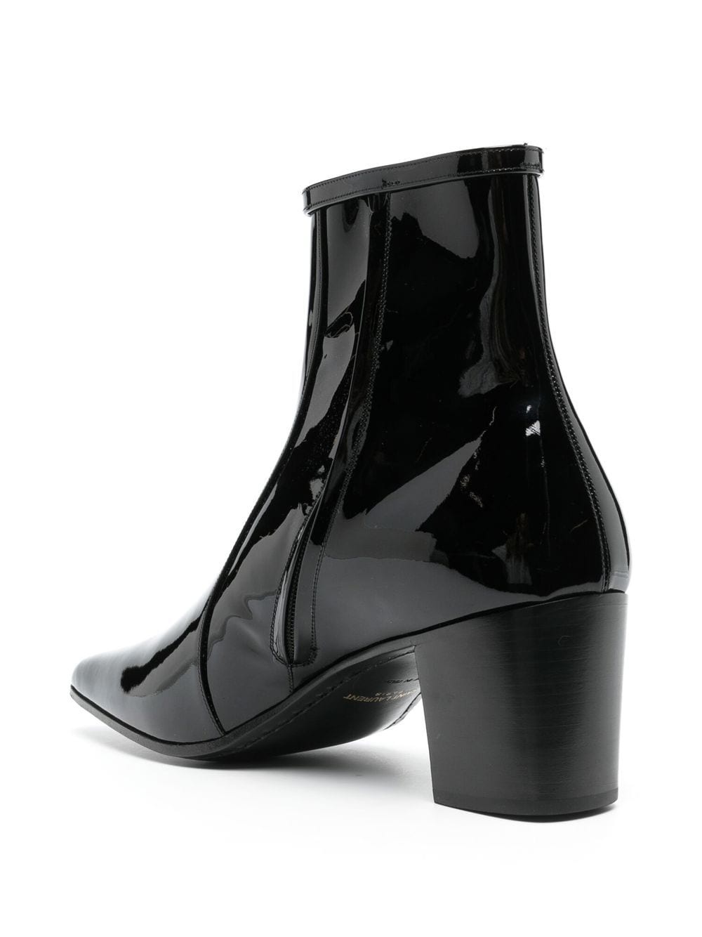 Arsun patent-leather ankle boots - 3