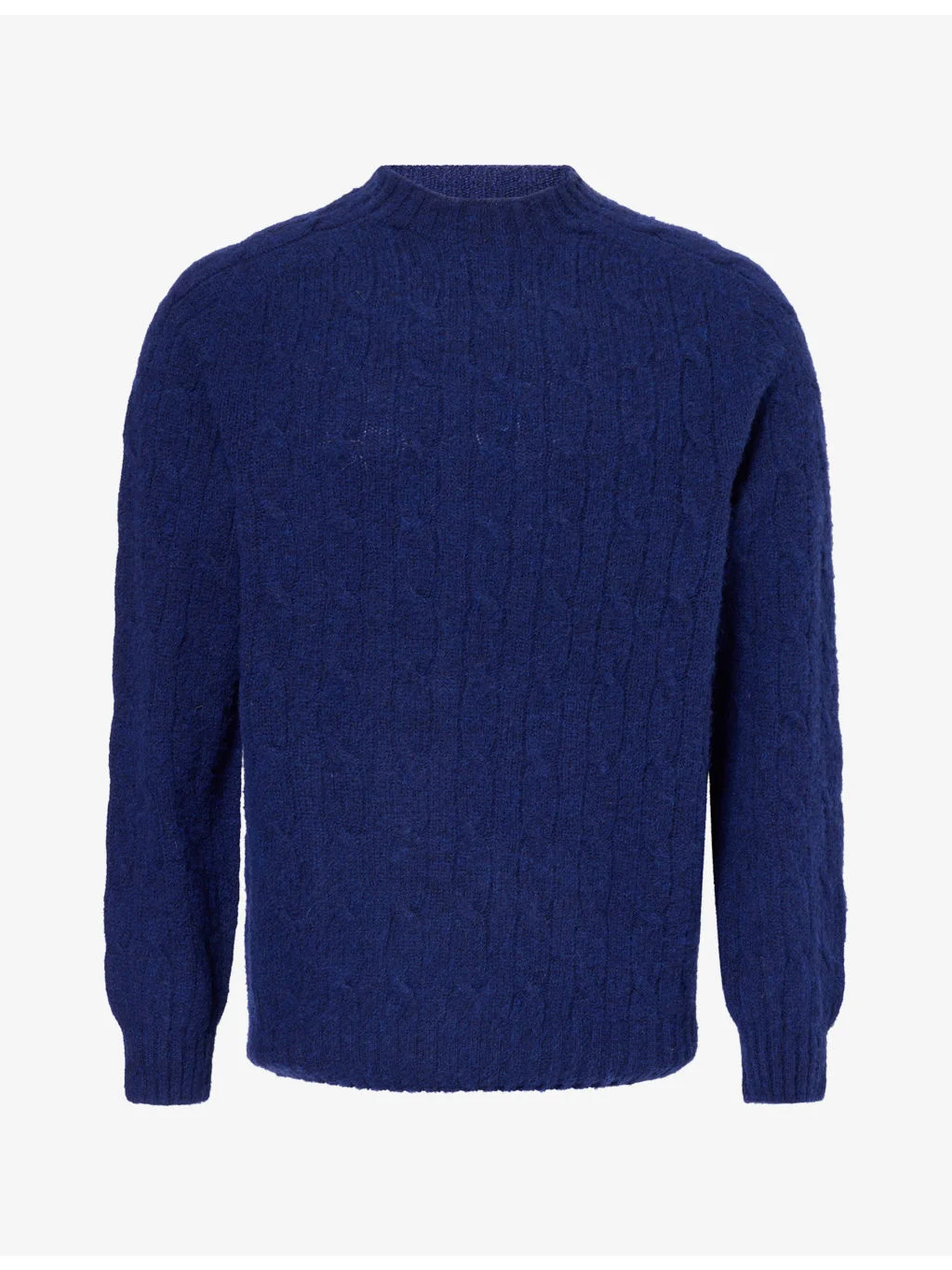 Scottish Cable-Knit Wool Jumper - 1