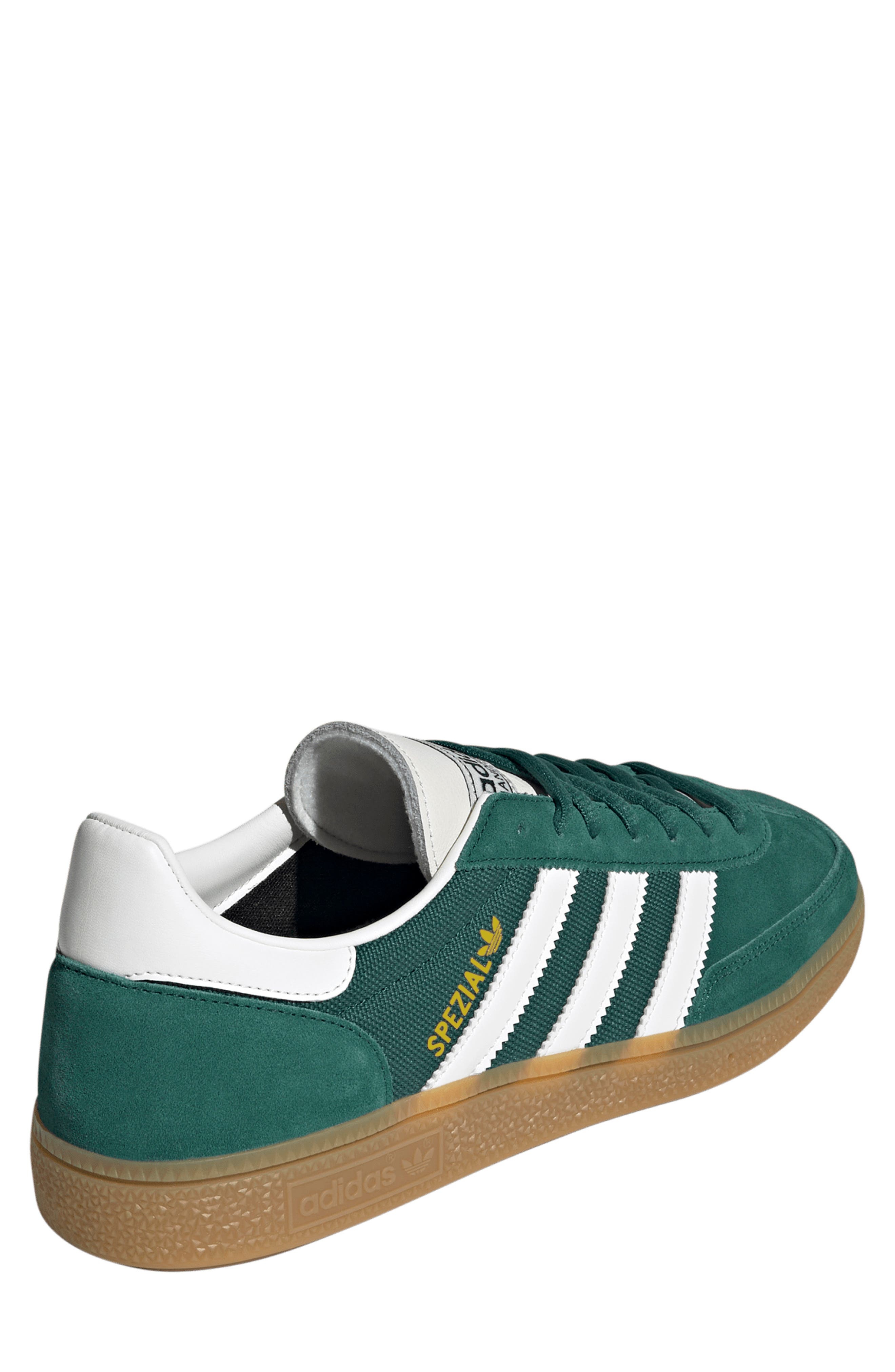 adidas Gender Inclusive Handball Spezial Sneaker in Green/Cloud White/White at Nordstrom - 2