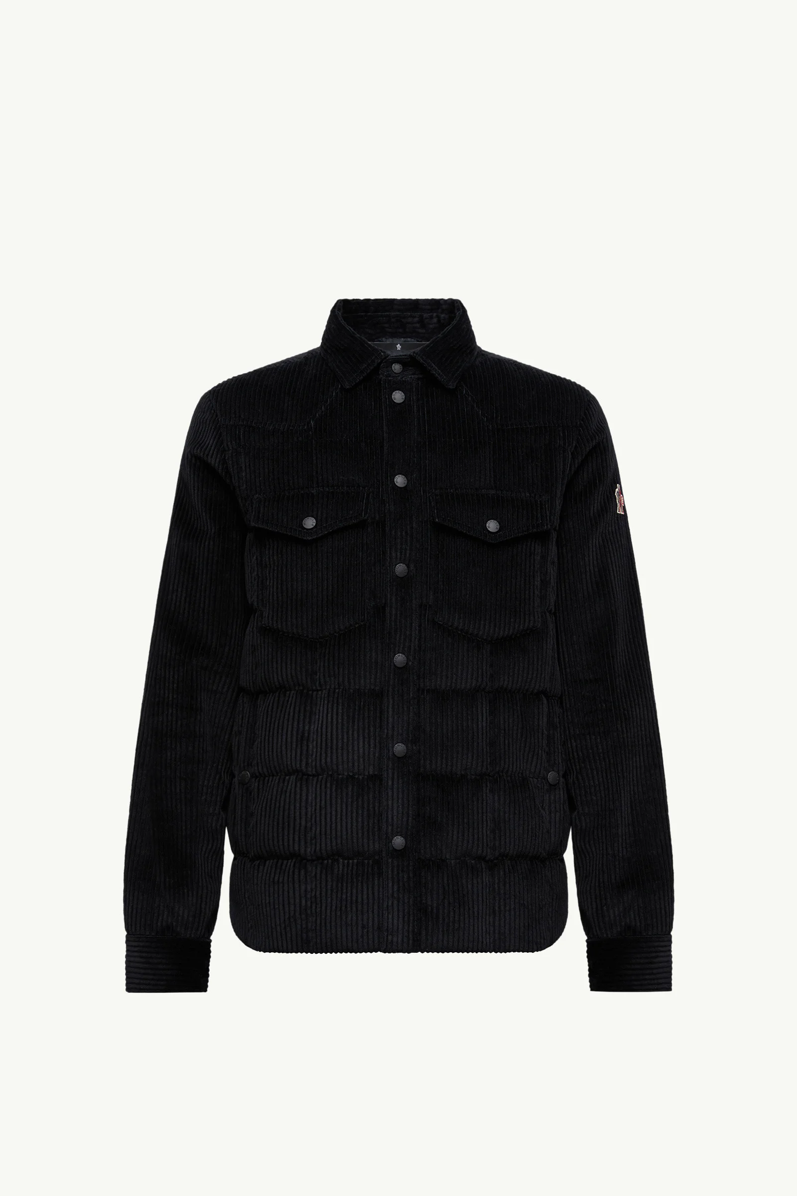Gelt Corduroy Down Shirt Jacket - 1
