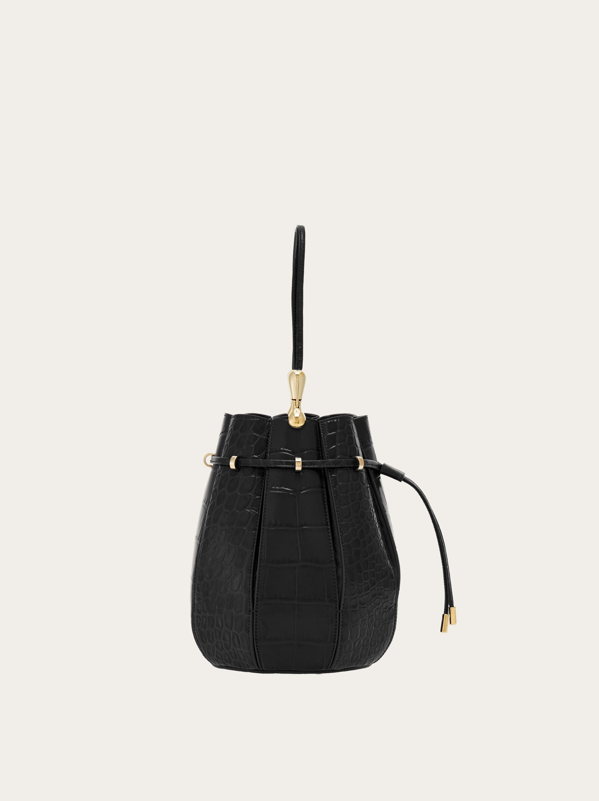 Bucket bag with inlays (M) - 3