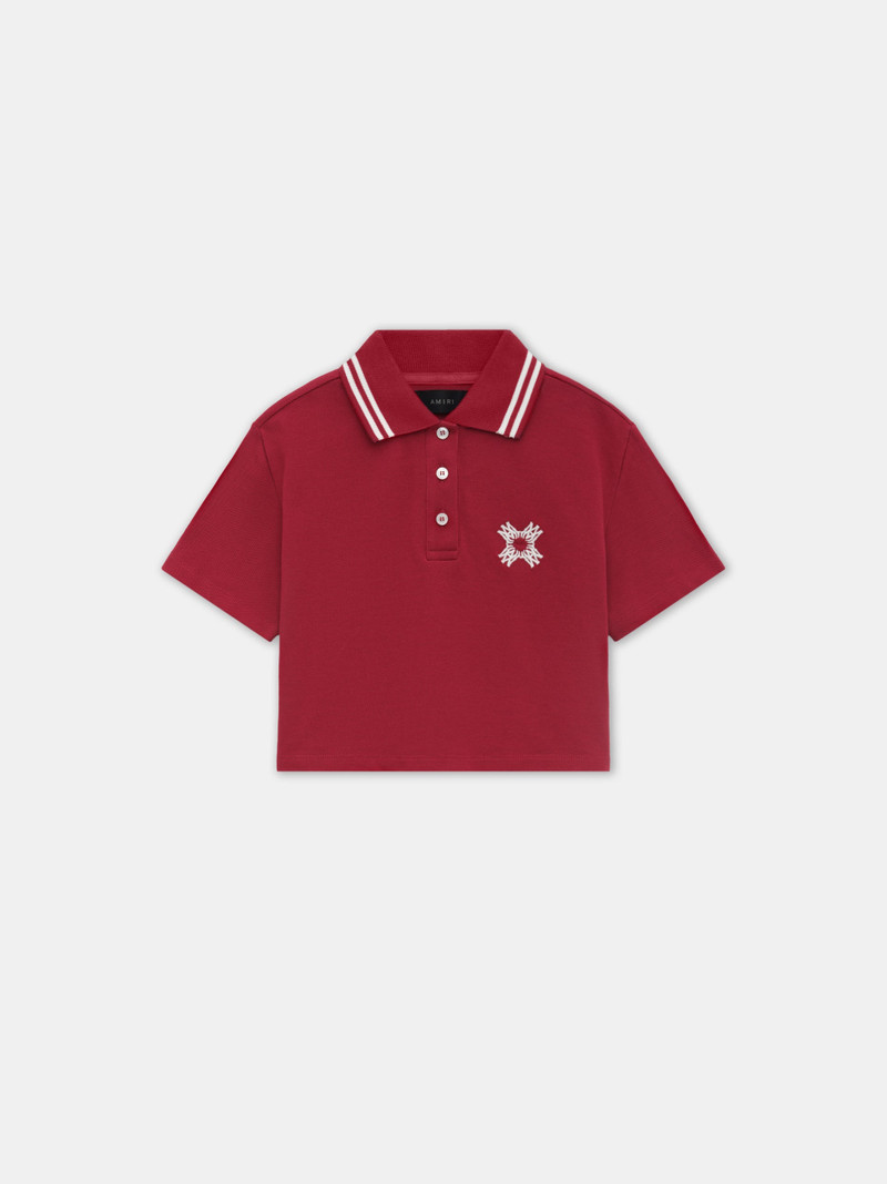 WOMEN'S MA QUAD CROPPED POLO - 1