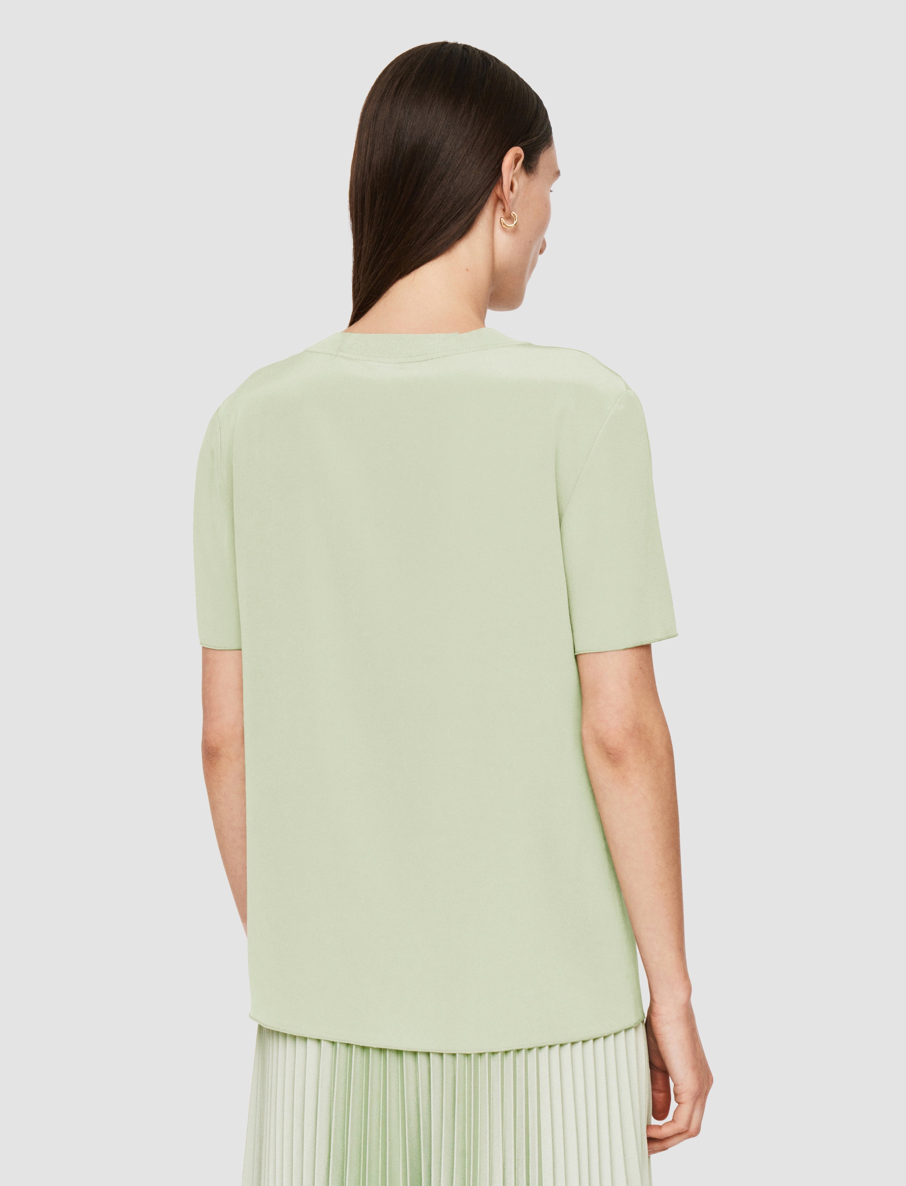 Rubin Crepe de Soie Silk Blouse - 4