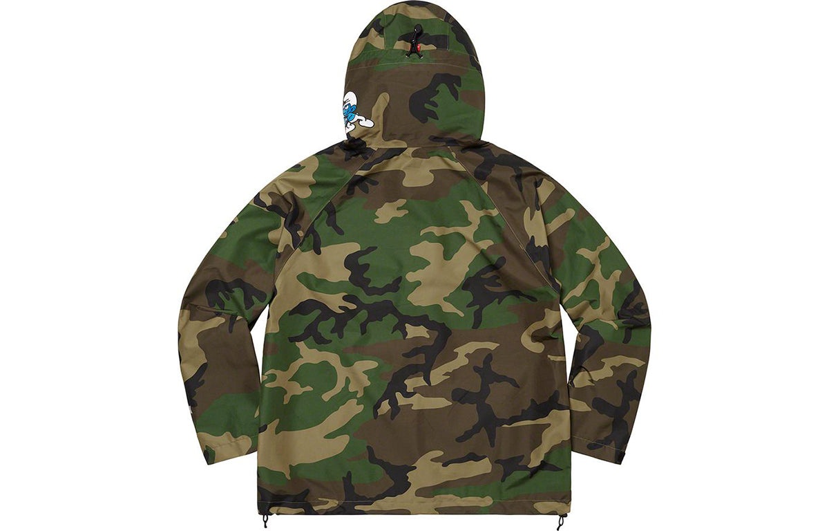 Supreme x Smurfs GORE-TEX Shell Jacket 'Black Blue White' SUP-FW20-015 - 12