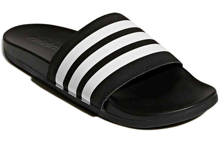 adidas Adilette Cloudfoam Plus 'Black White' AP9971 - 3