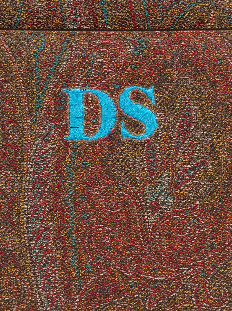 PAISLEY BRIEFCASE WITH CROSSBODY STRAP 3