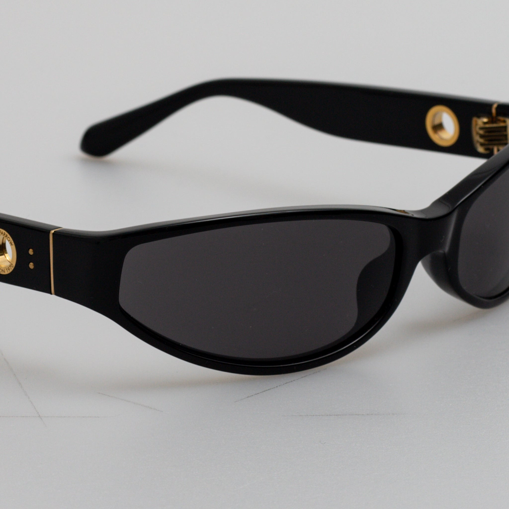 Etain Sunglasses in Black - 5