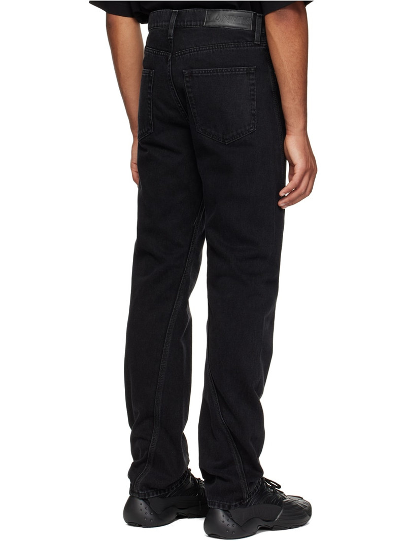 Black Twisted Jeans 3