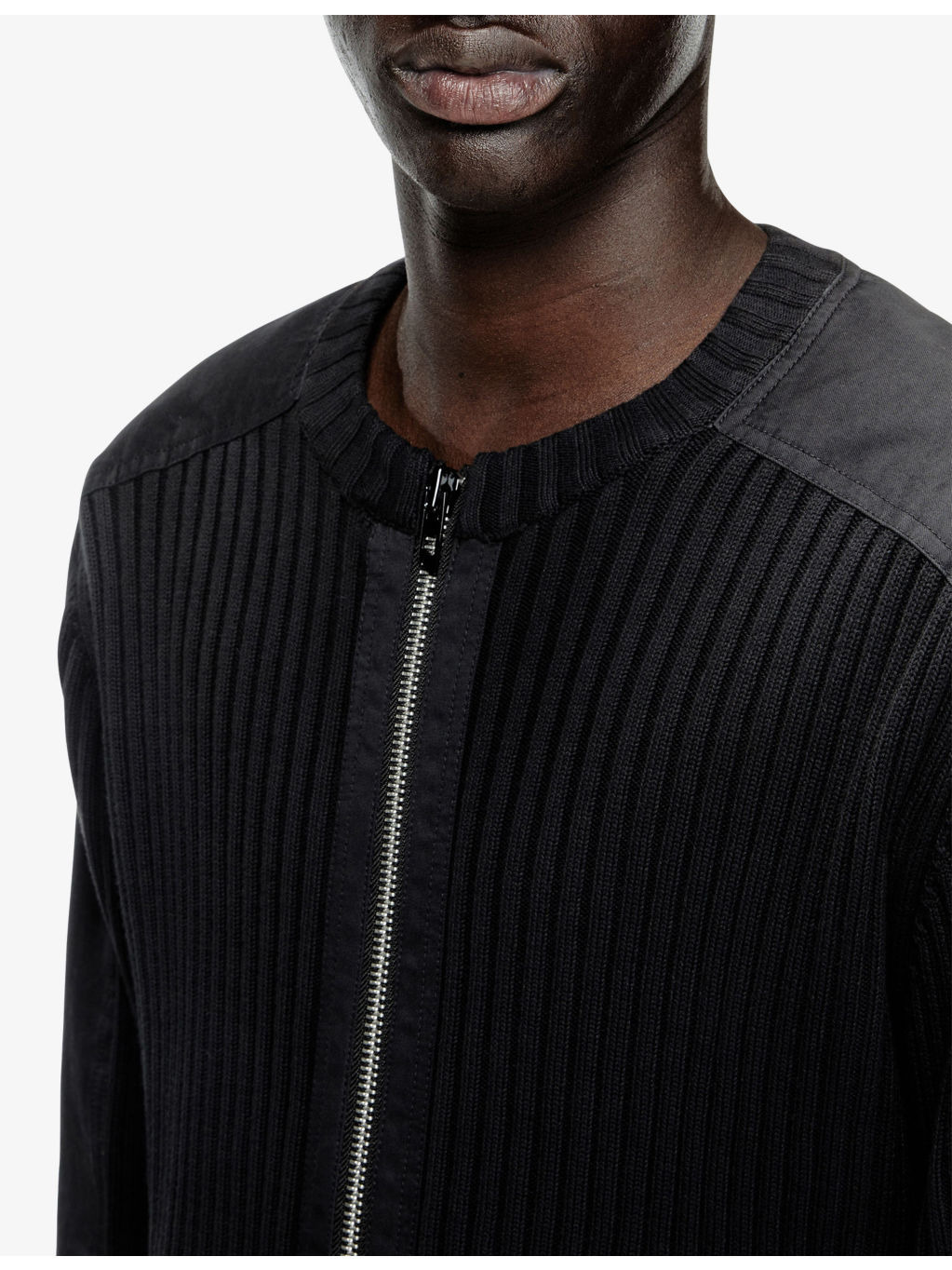 K-Matty Zipped Cotton-Knit Cardigan - 5