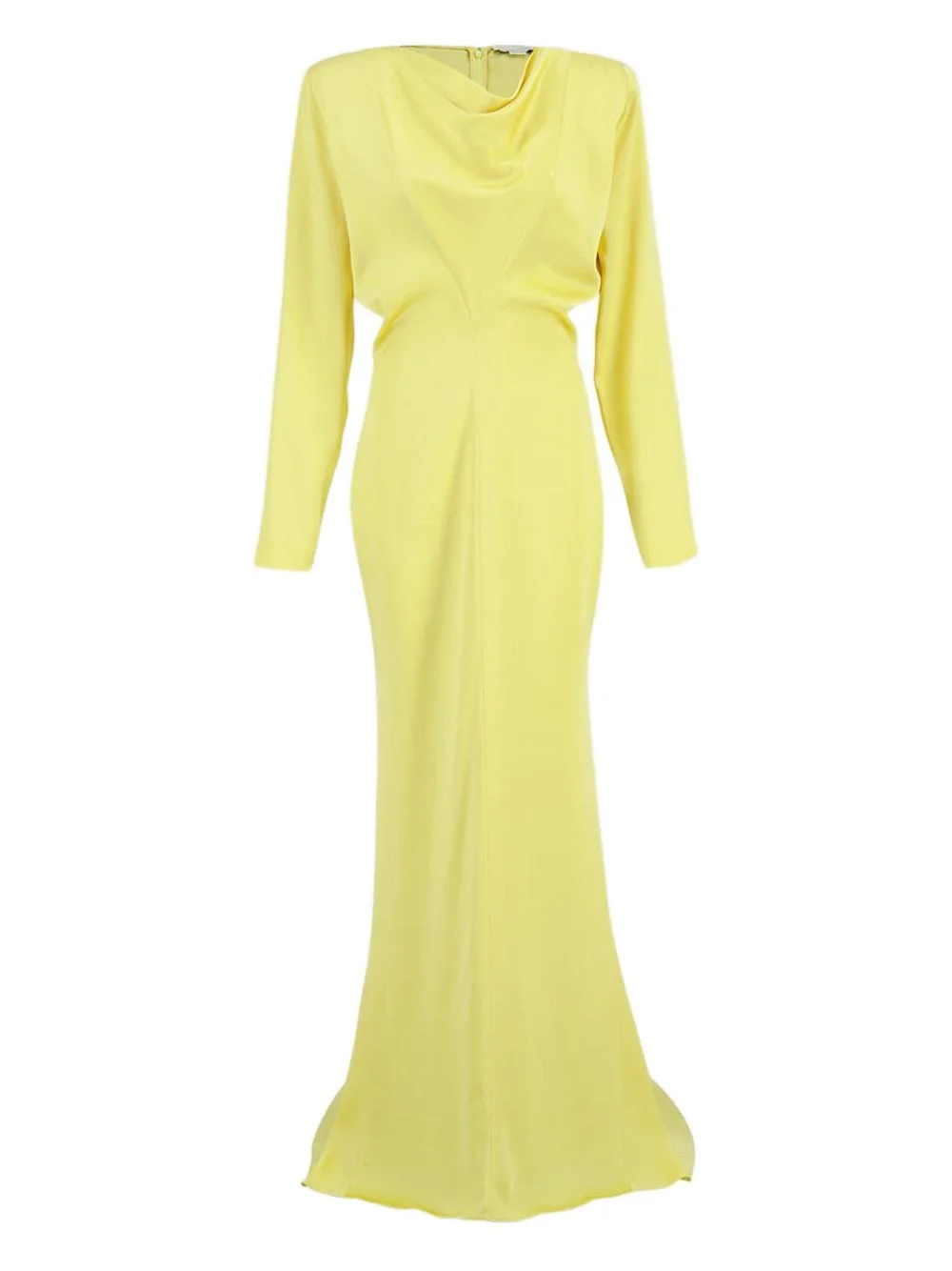 cowl-neck maxi dress - 1