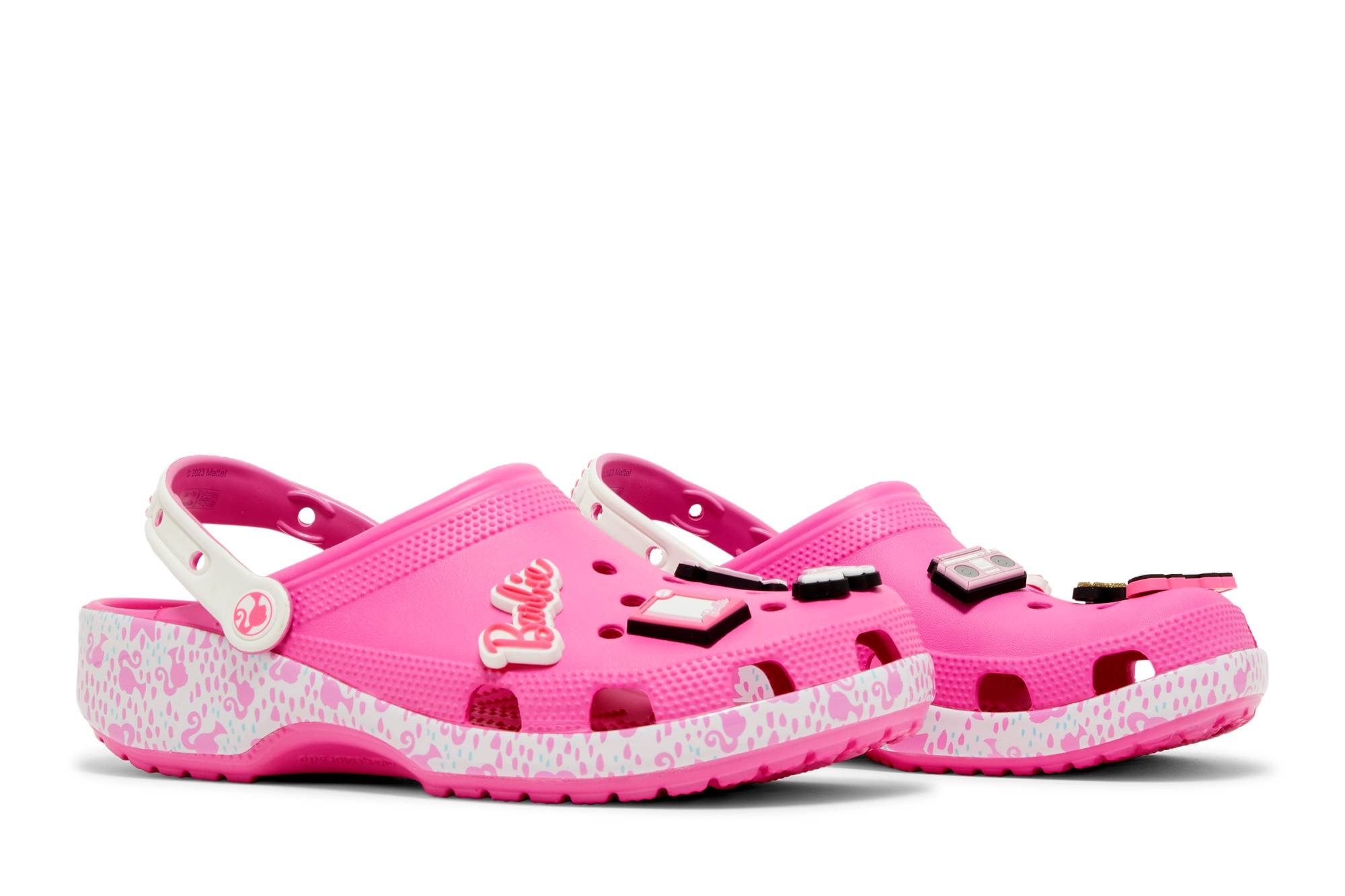 Barbie x Classic Clog 'Electric Pink' - 8