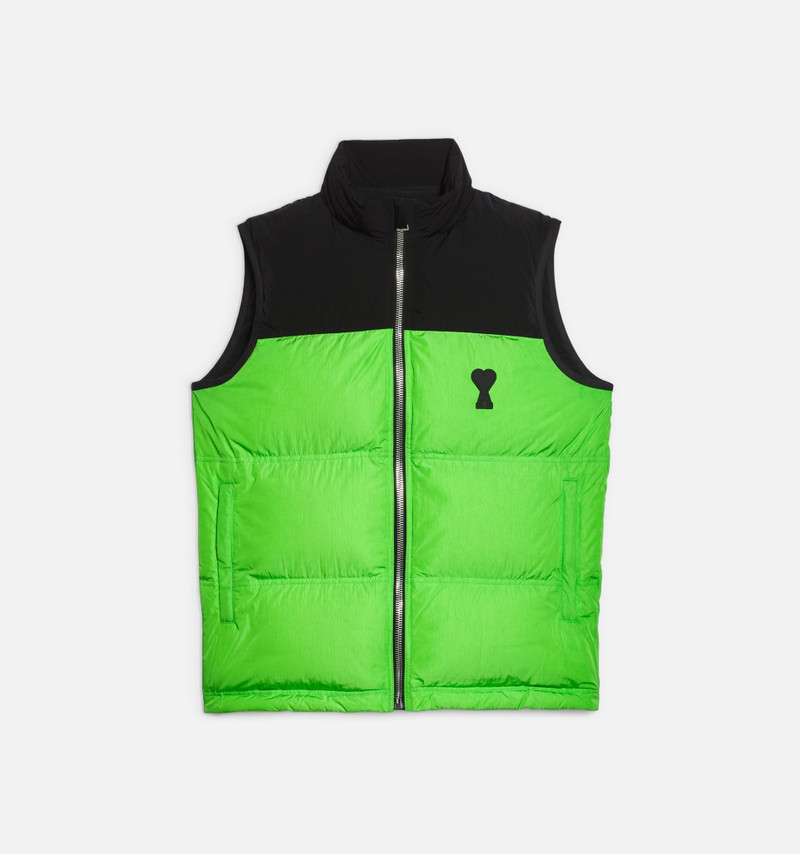 AMI Paris Ami De Cœur Sleeveless Down Jacket outlook