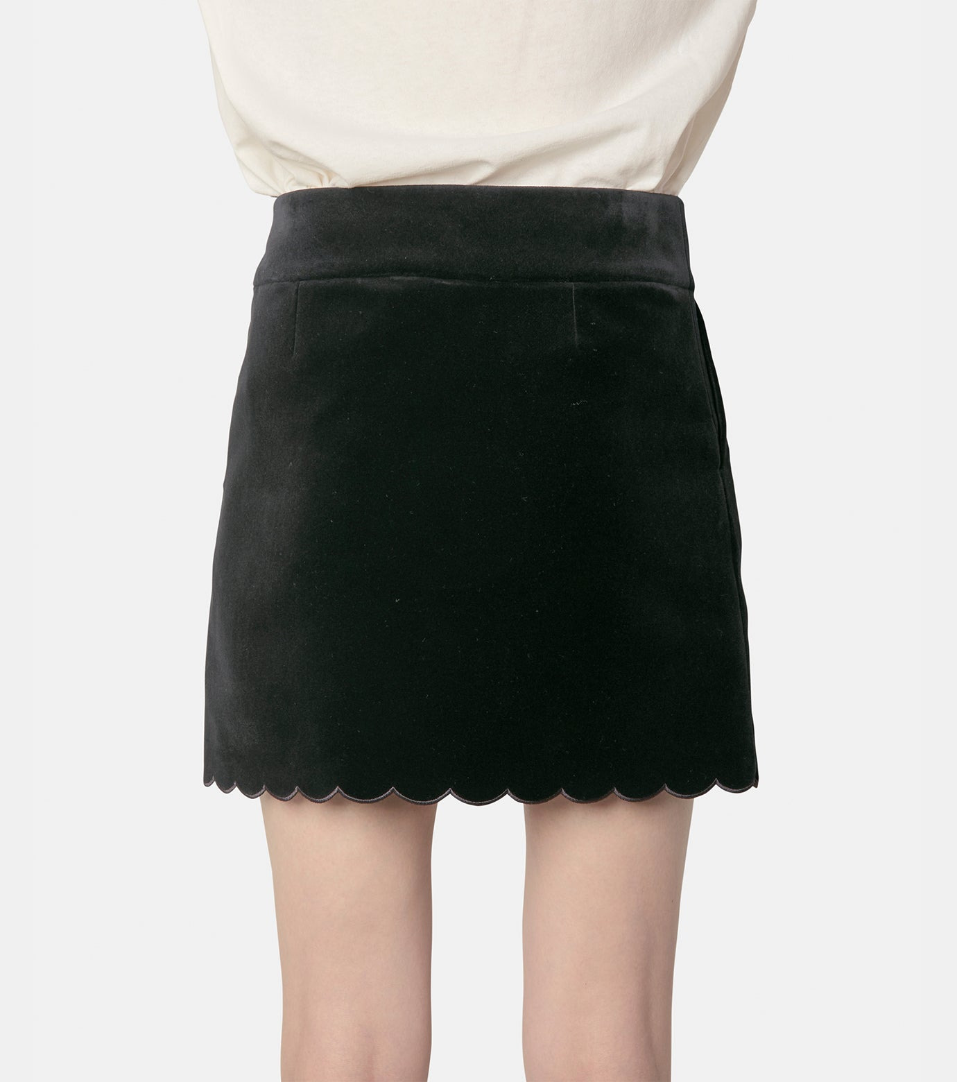 Mini Skirt Velvet - 3