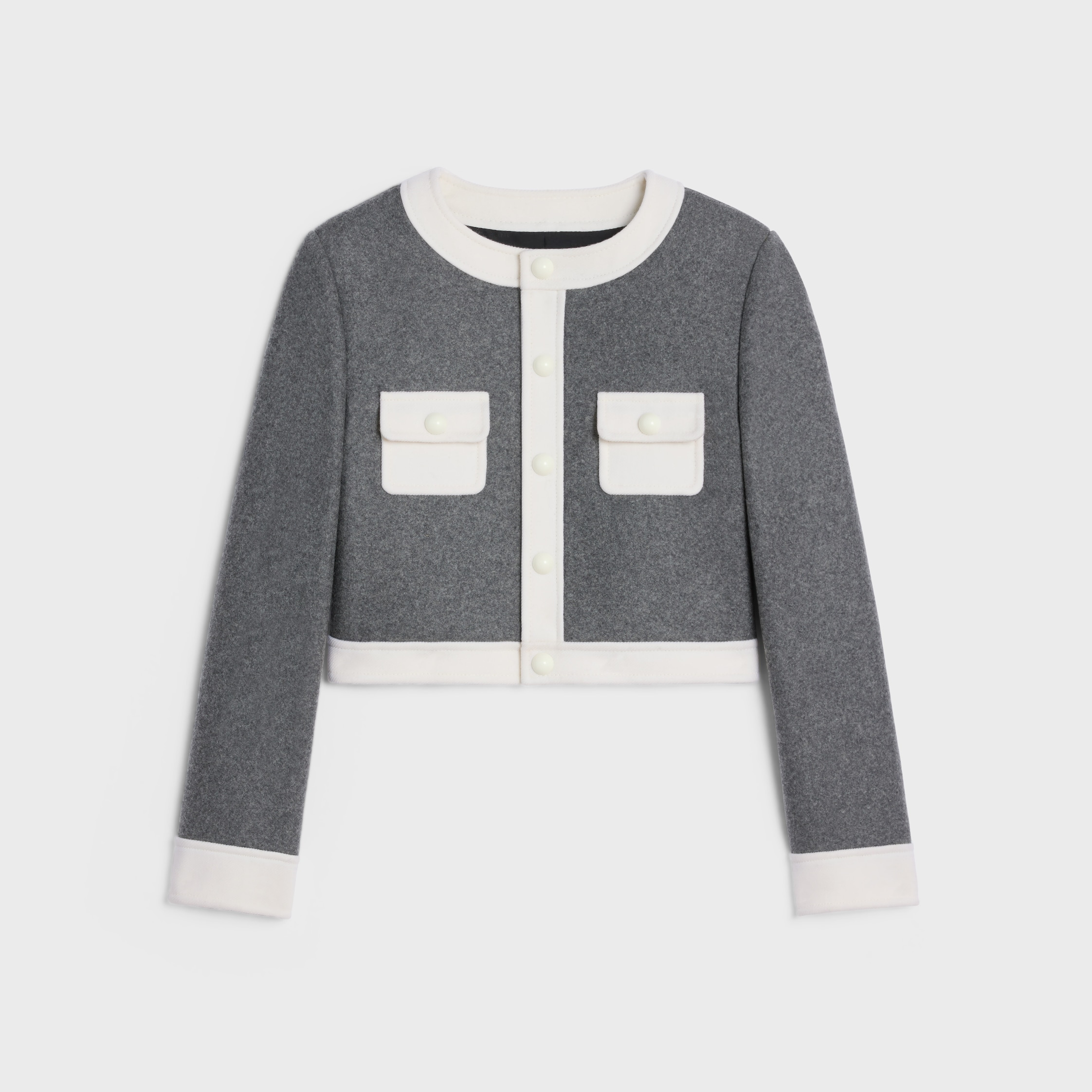 Brompton jacket in wool cloth - 1
