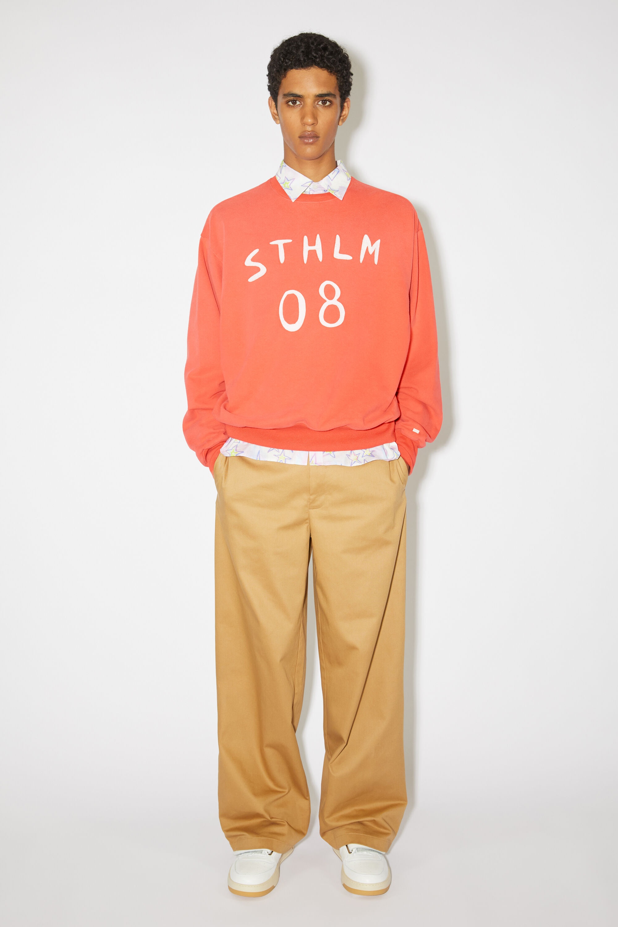【確実正規品】Acne Studios STHLM 08 パッチスウェット 確実正規品】Acne Studios STHLM 08 パッチスウェット 確実正規